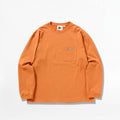 And Wander X Gramicci LS Logo T-shirt Orange 