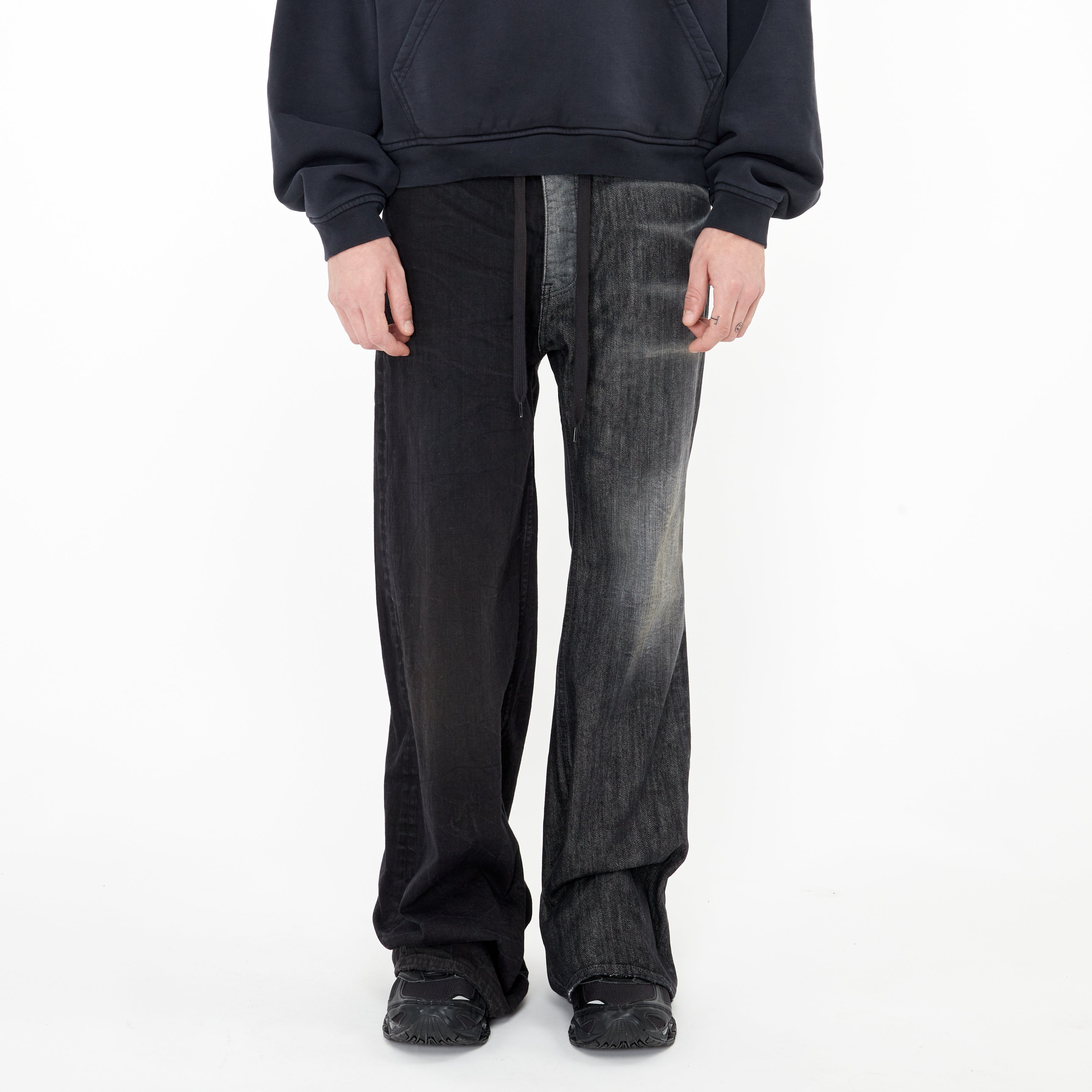 Jeans Balenciaga Fifty Fifty Noir