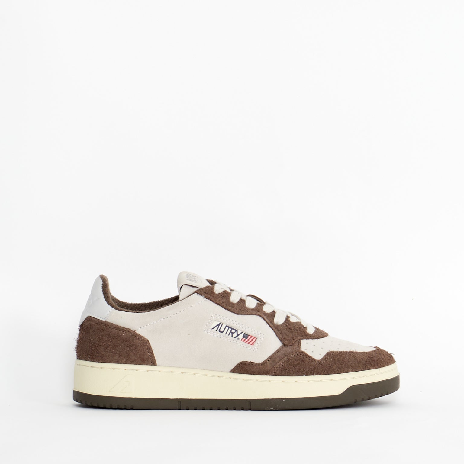 Sneakers Autry Medalist SH05 Blanche et Marron