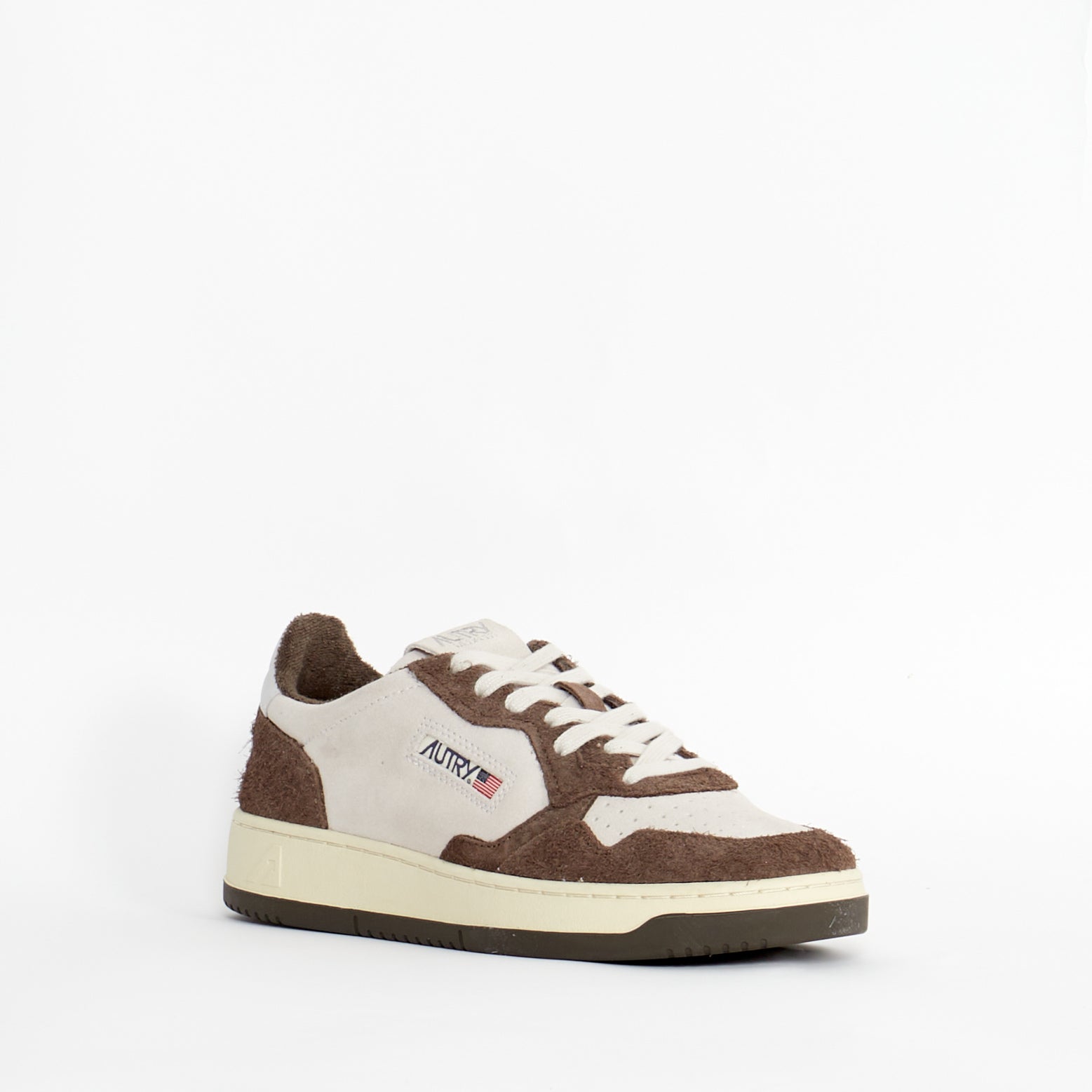 Sneakers Autry Medalist SH05 Blanche et Marron