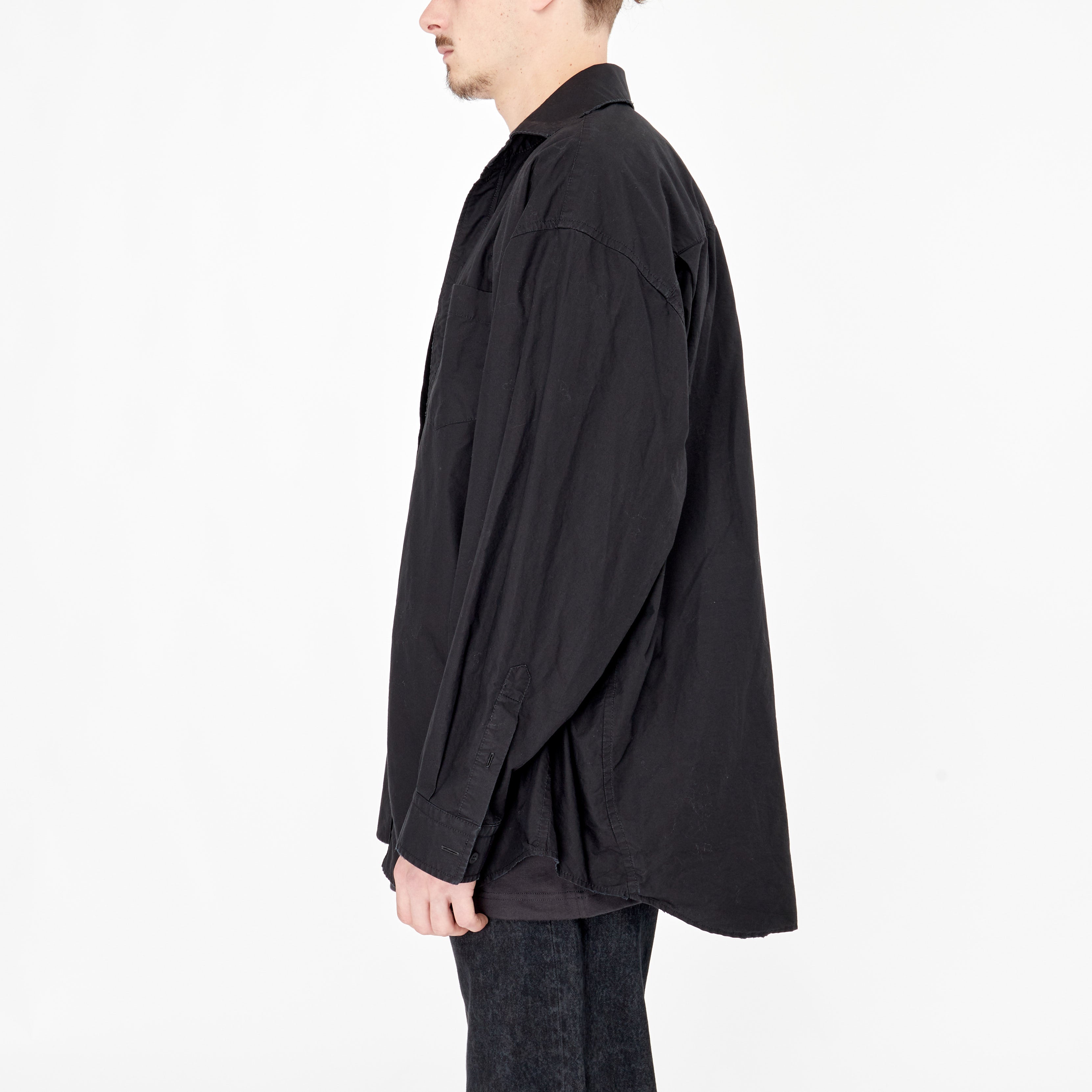 Chemise Balenciaga Superposé Sport Icon Noir