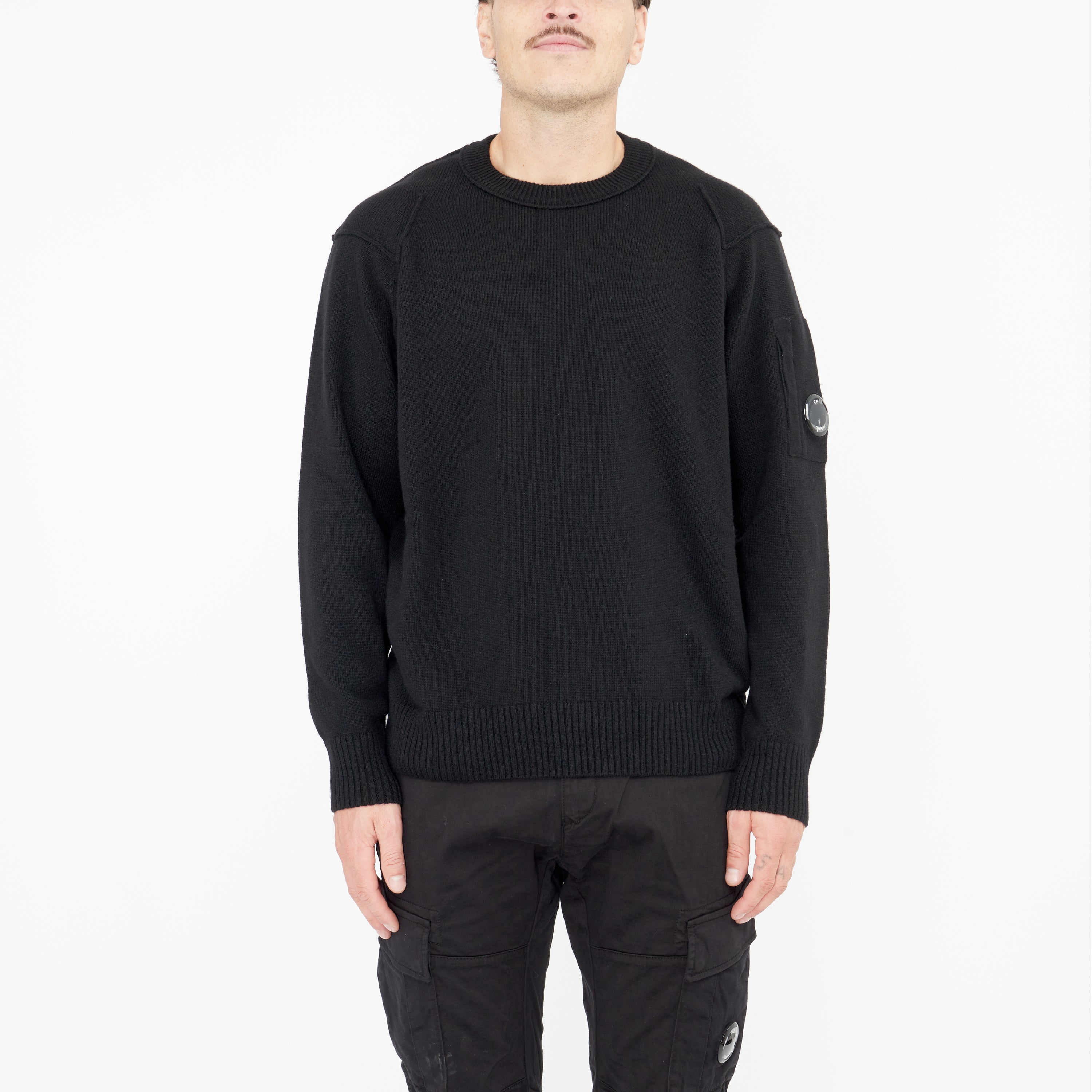 Pull en maille C.P. Company GRS Noir