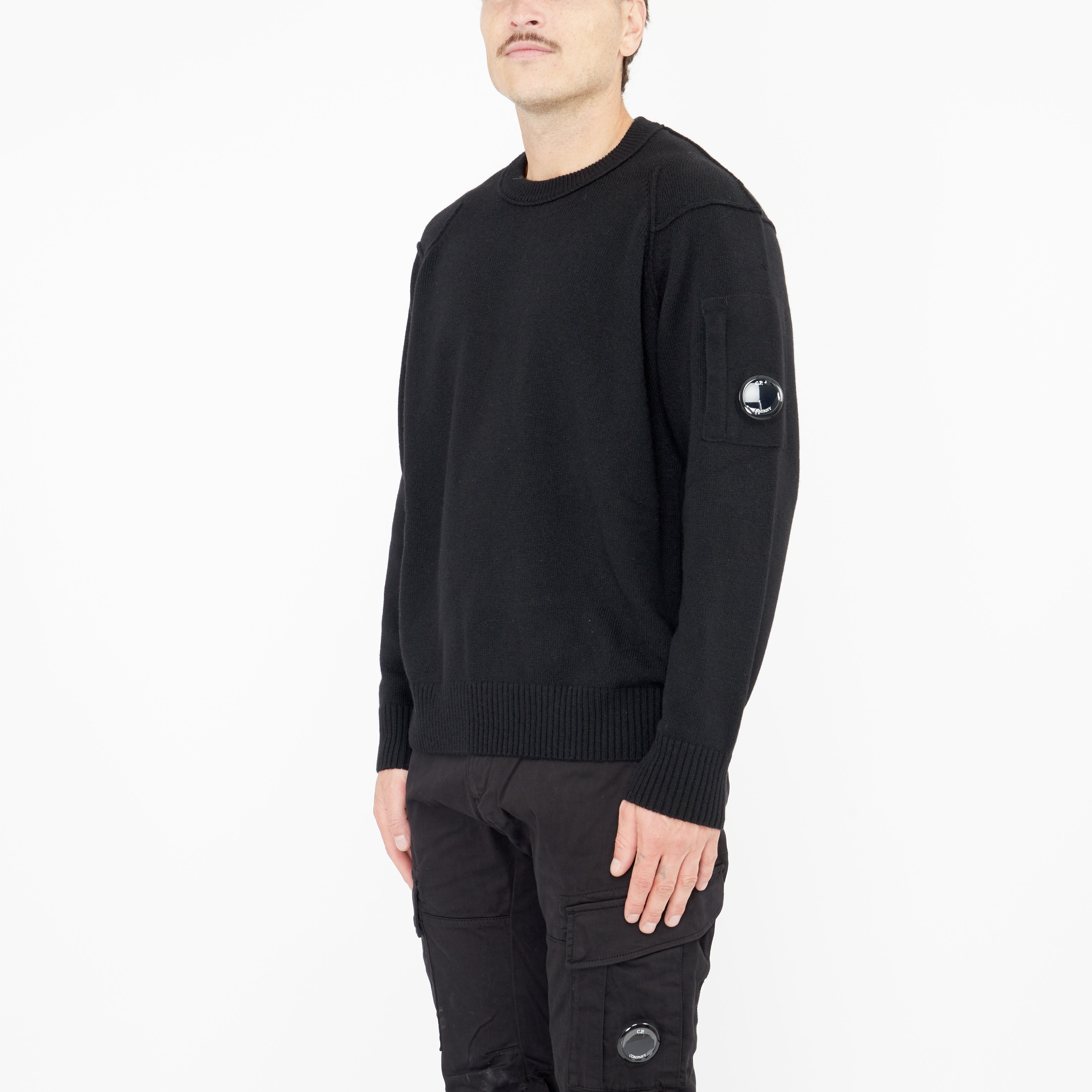 Pull en maille C.P. Company GRS Noir