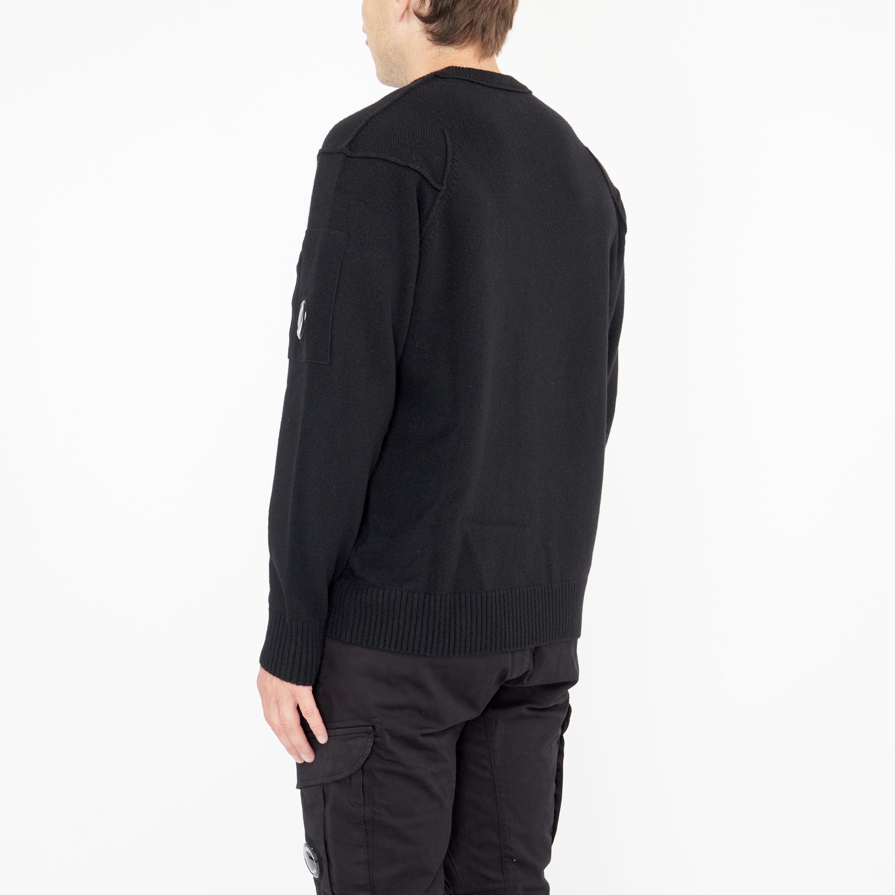 Pull en Maille C.P Company GRS Noir