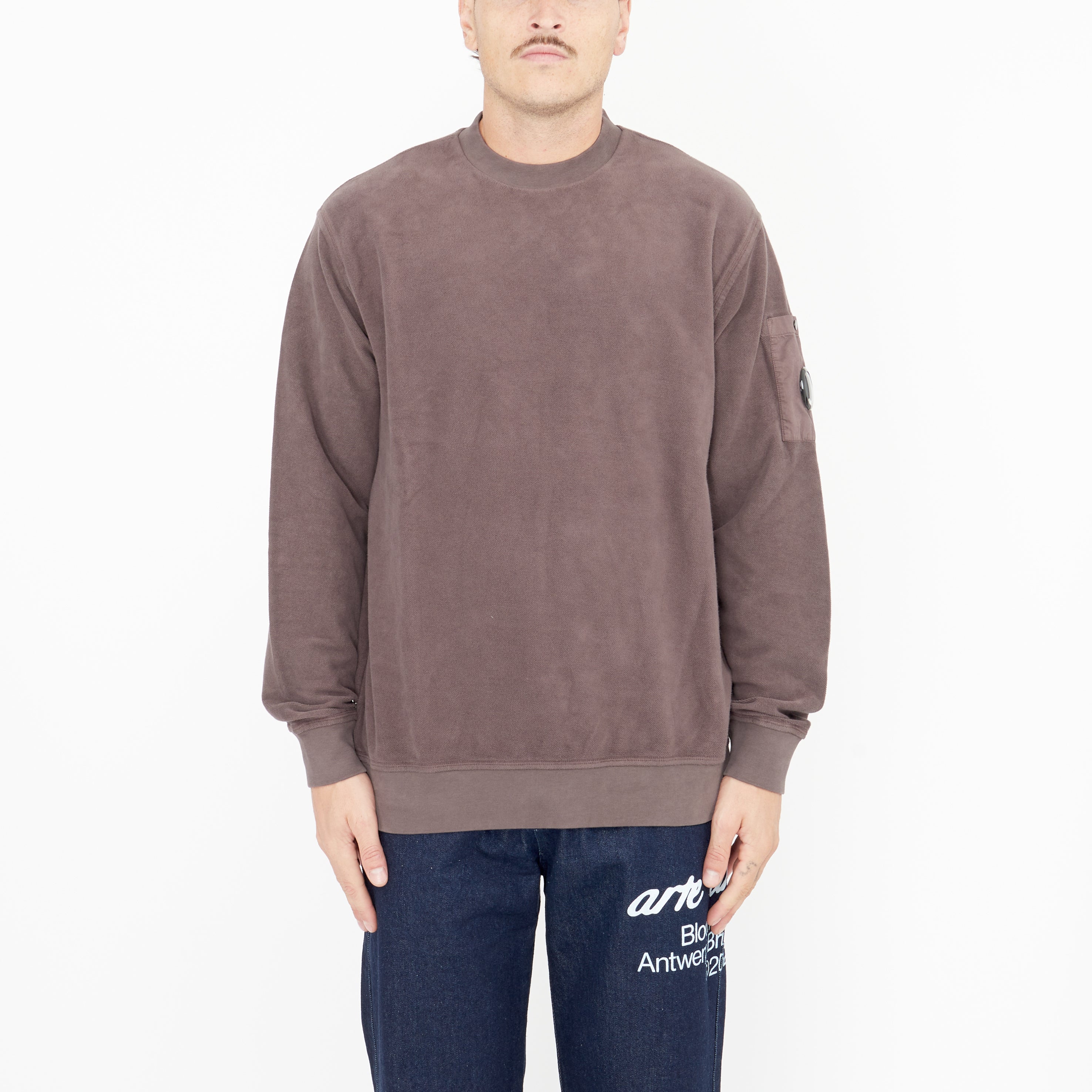 Sweatshirt C.P. Company Polaire Purple Dove