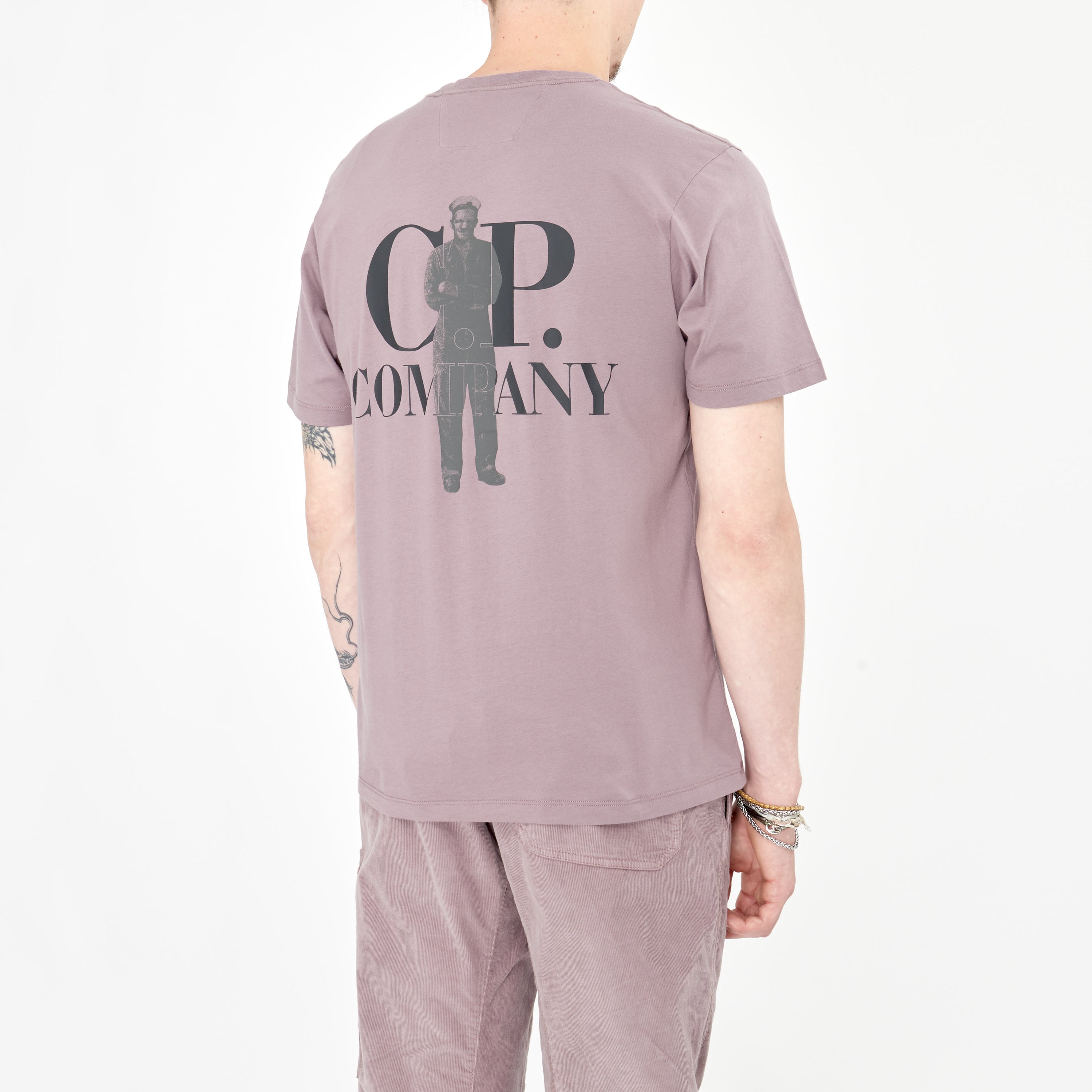 T-shirt C.P Company 30/1 British Sailor Violet