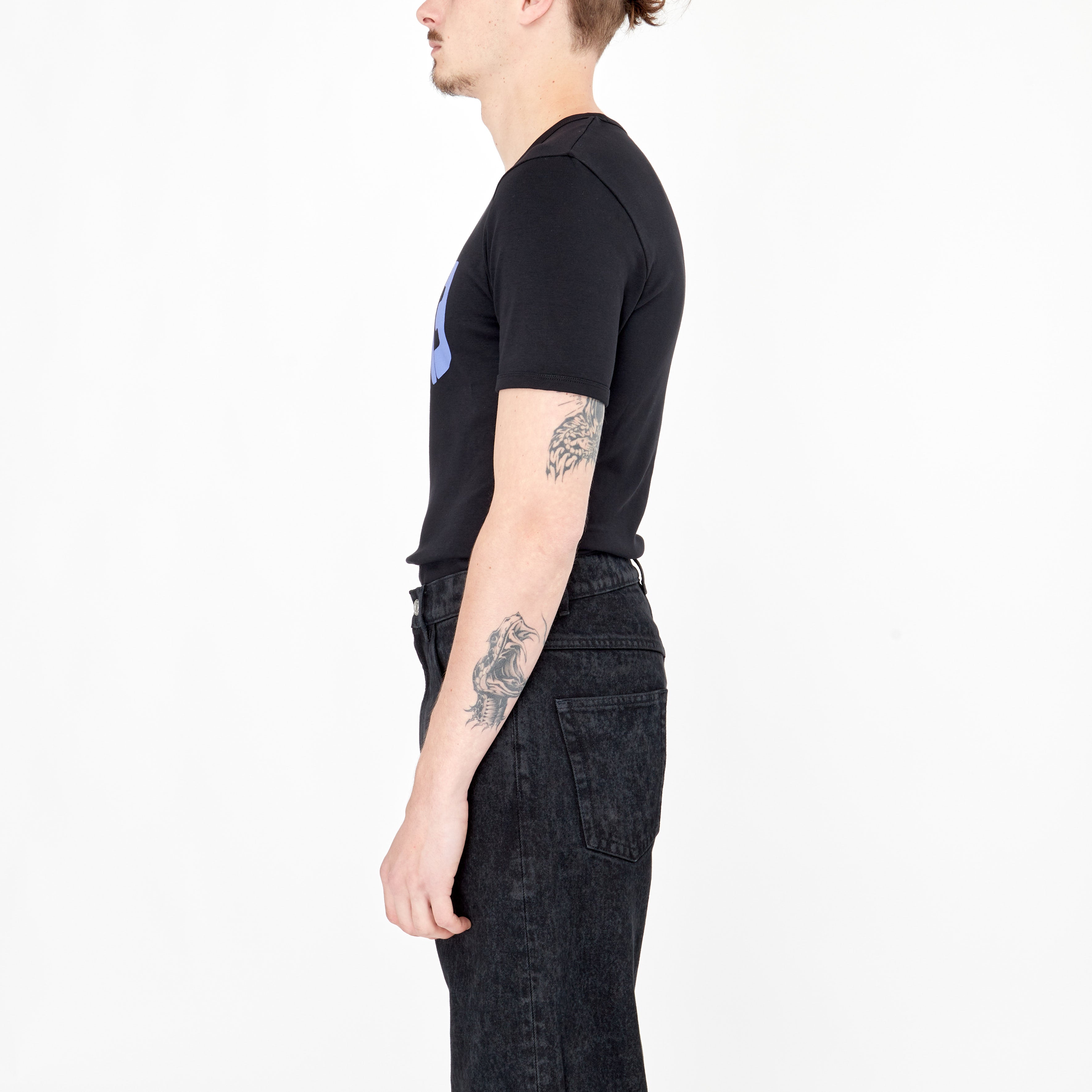 T-shirt Courrèges Encore Noir