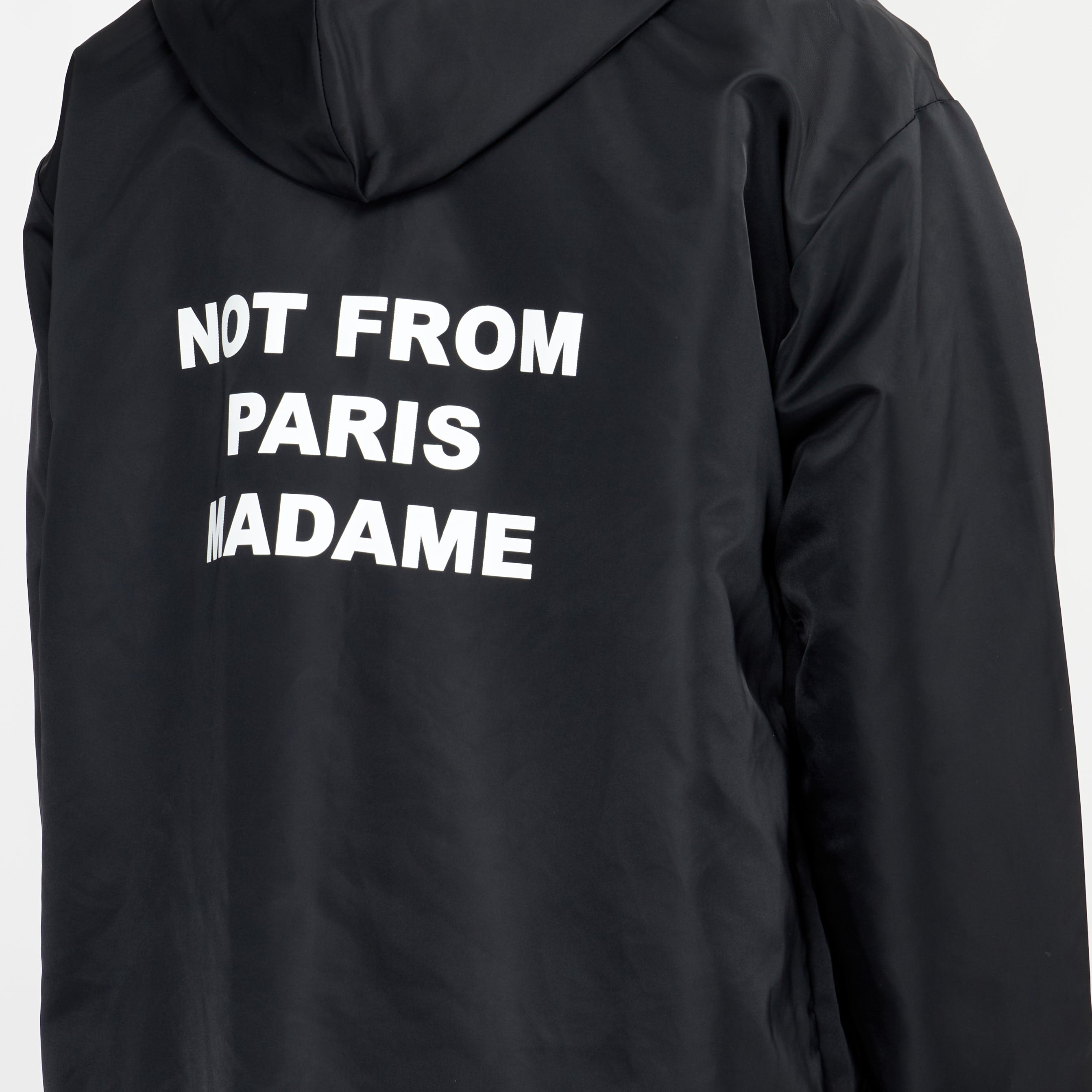 La Parka Slogan Drôle De Monsieur Noir