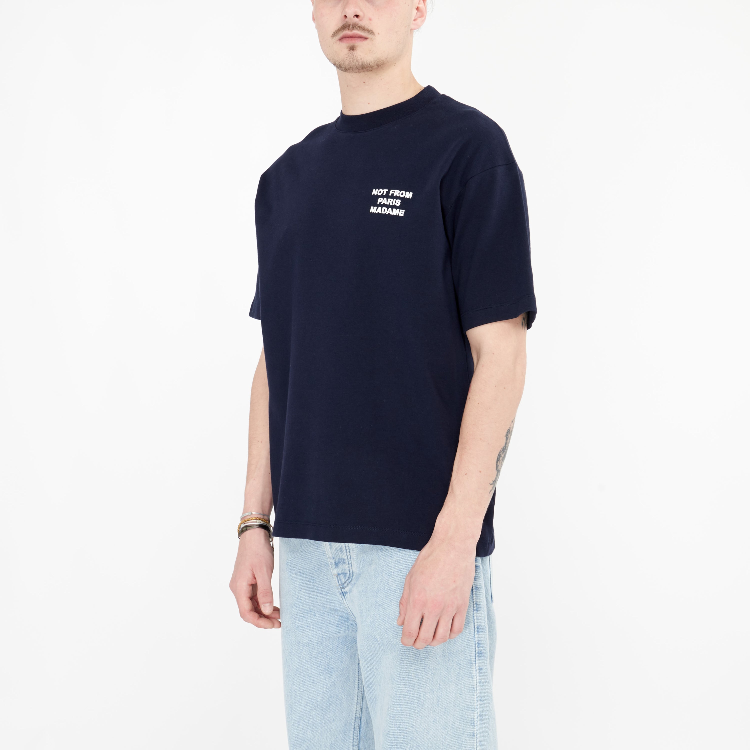 Le T-shirt Slogan Drôle De Monsieur Marine