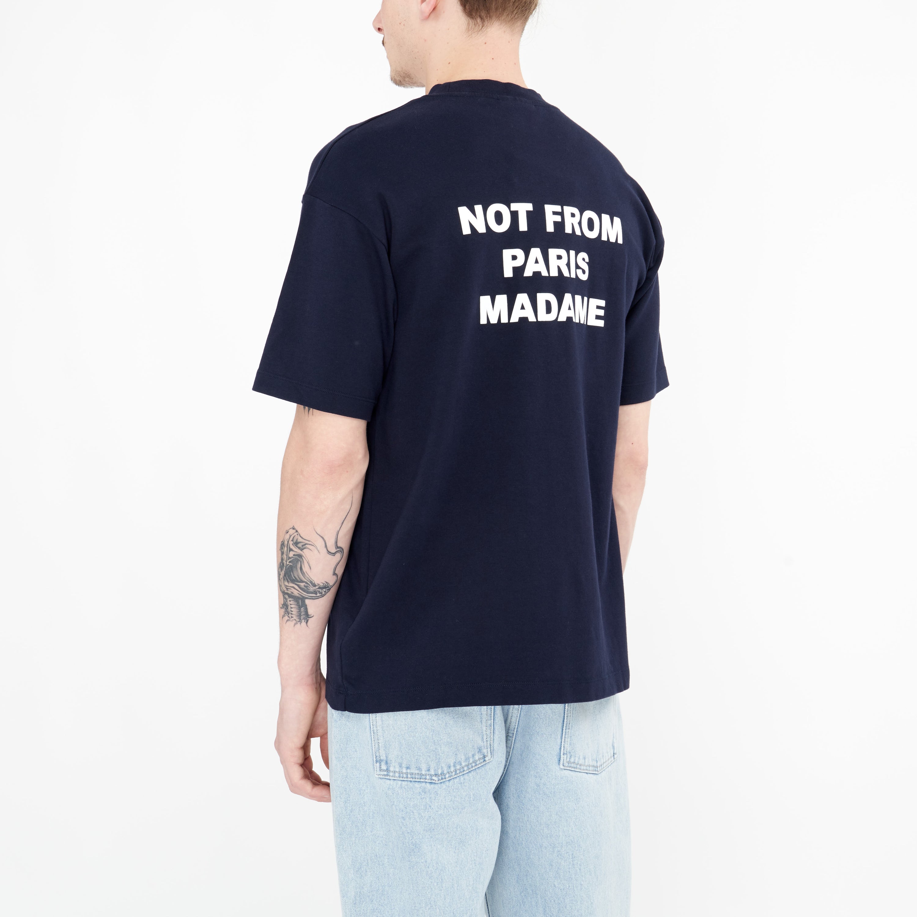 Le T-shirt Slogan Drôle De Monsieur Marine