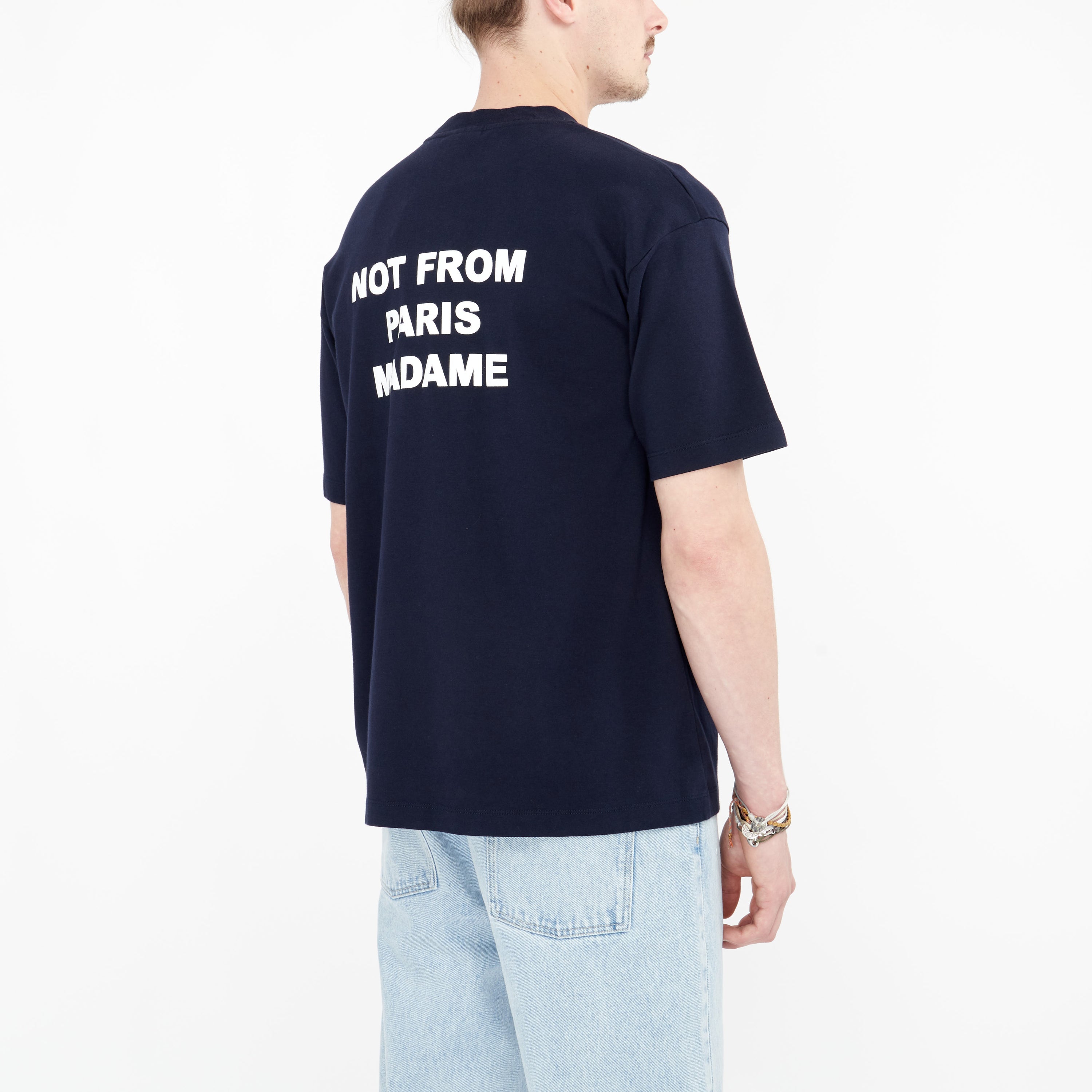 Le T-shirt Slogan Drôle De Monsieur Marine