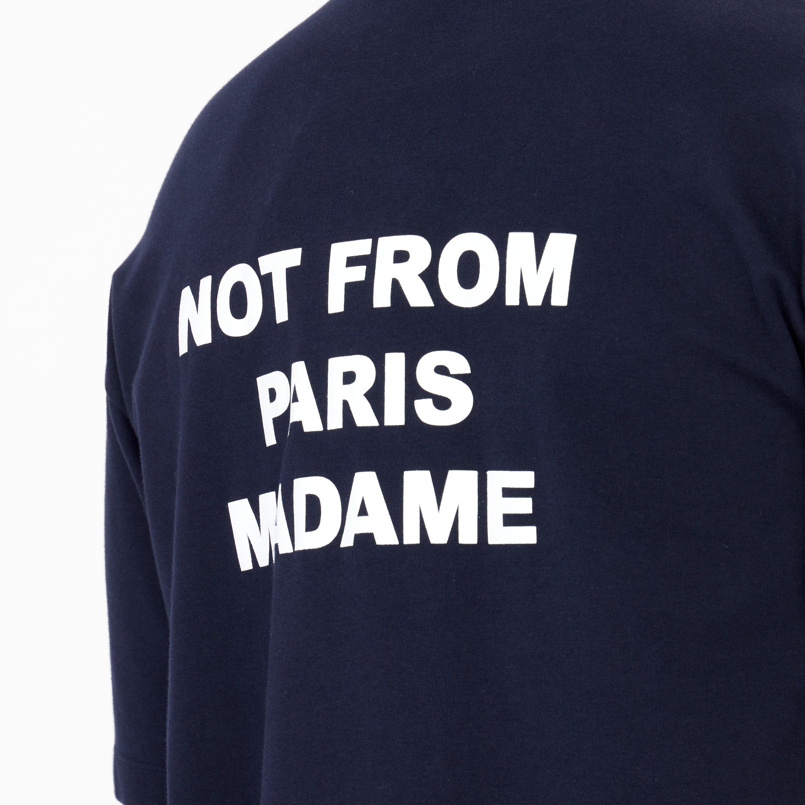 Le T-shirt Slogan Drôle De Monsieur Marine