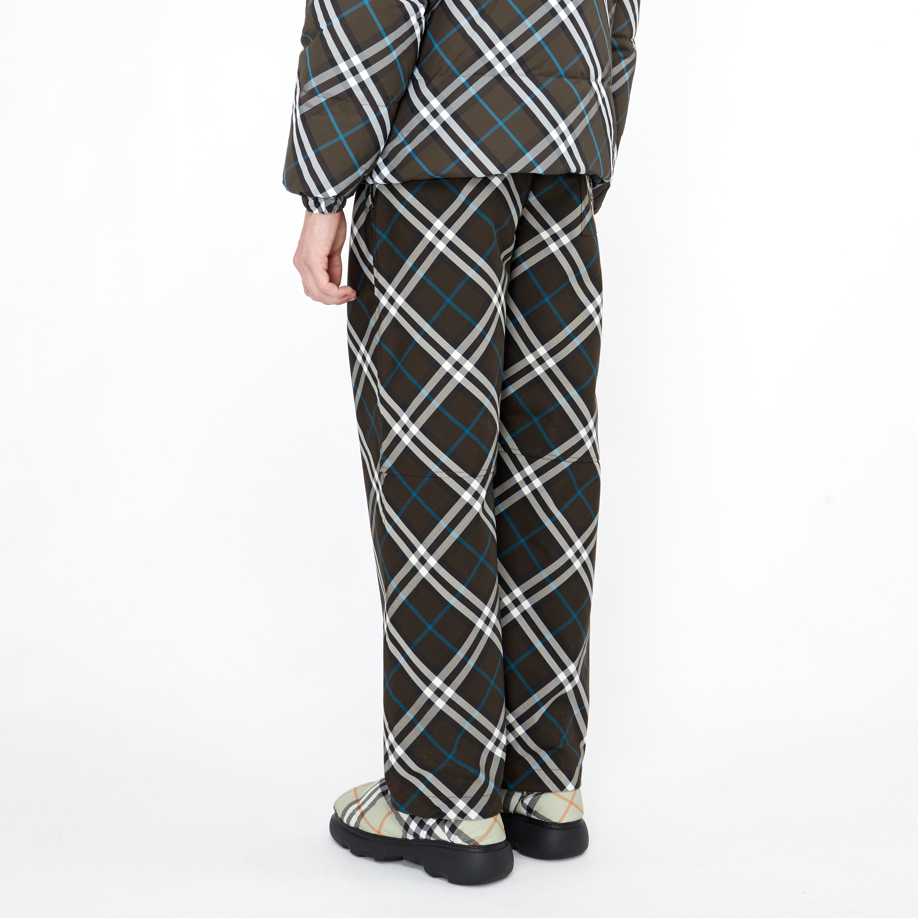 Pantalon Burberry en Sergé Check