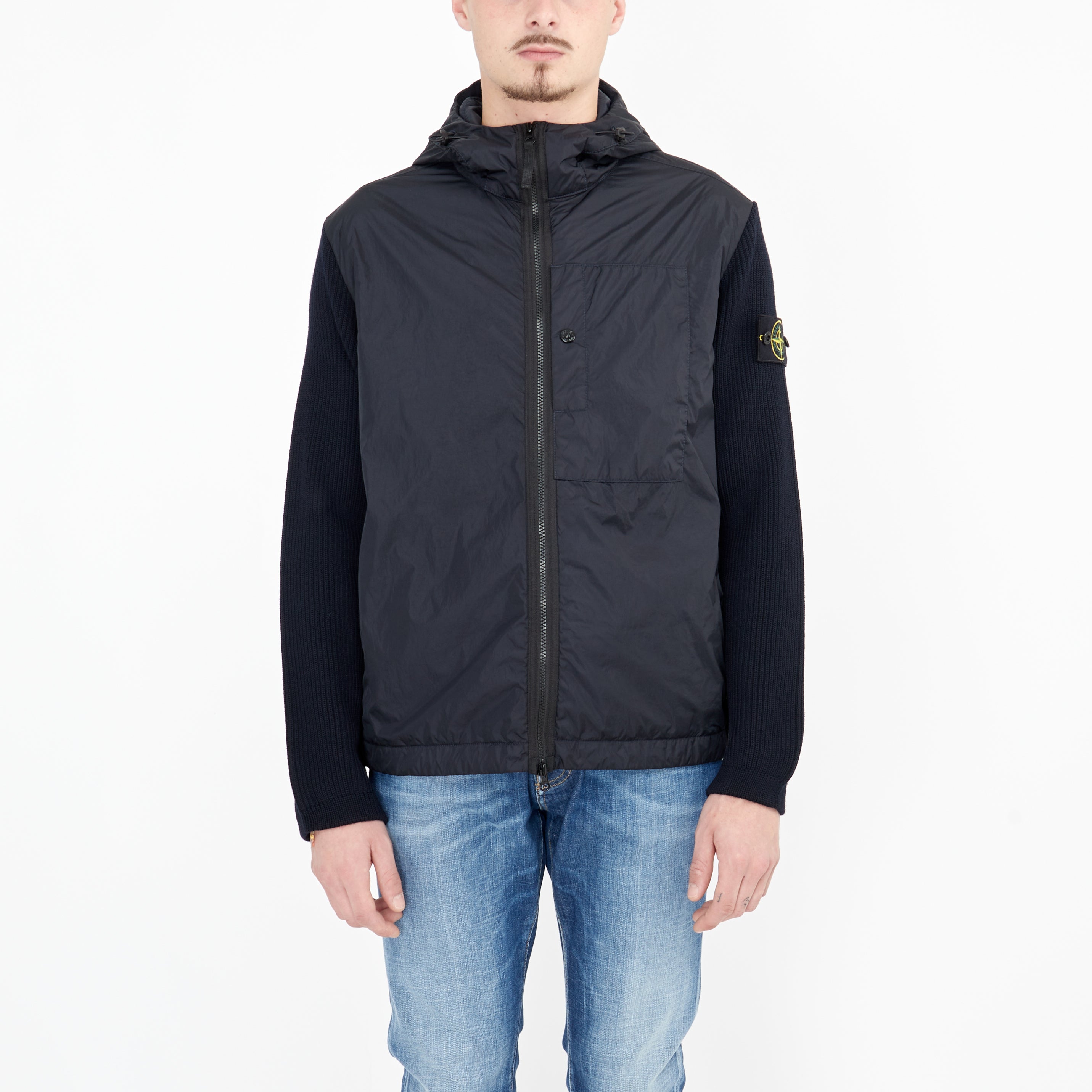 Blouson Stone Island Bimatière Marine 45637
