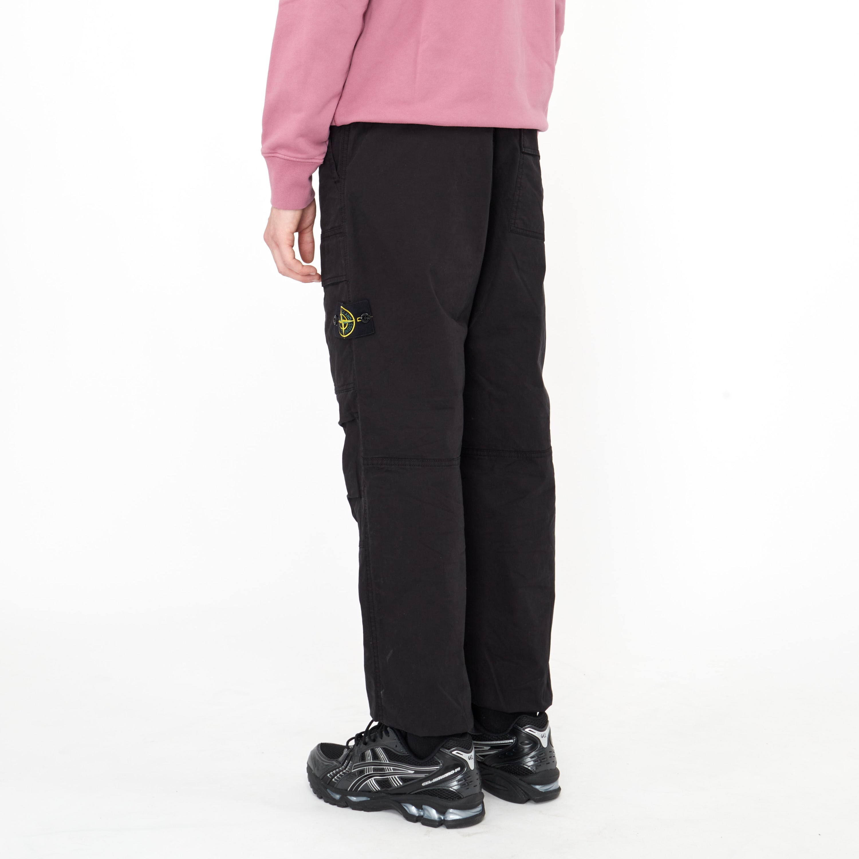 Pantalon Stone Island Loose Noir 32910