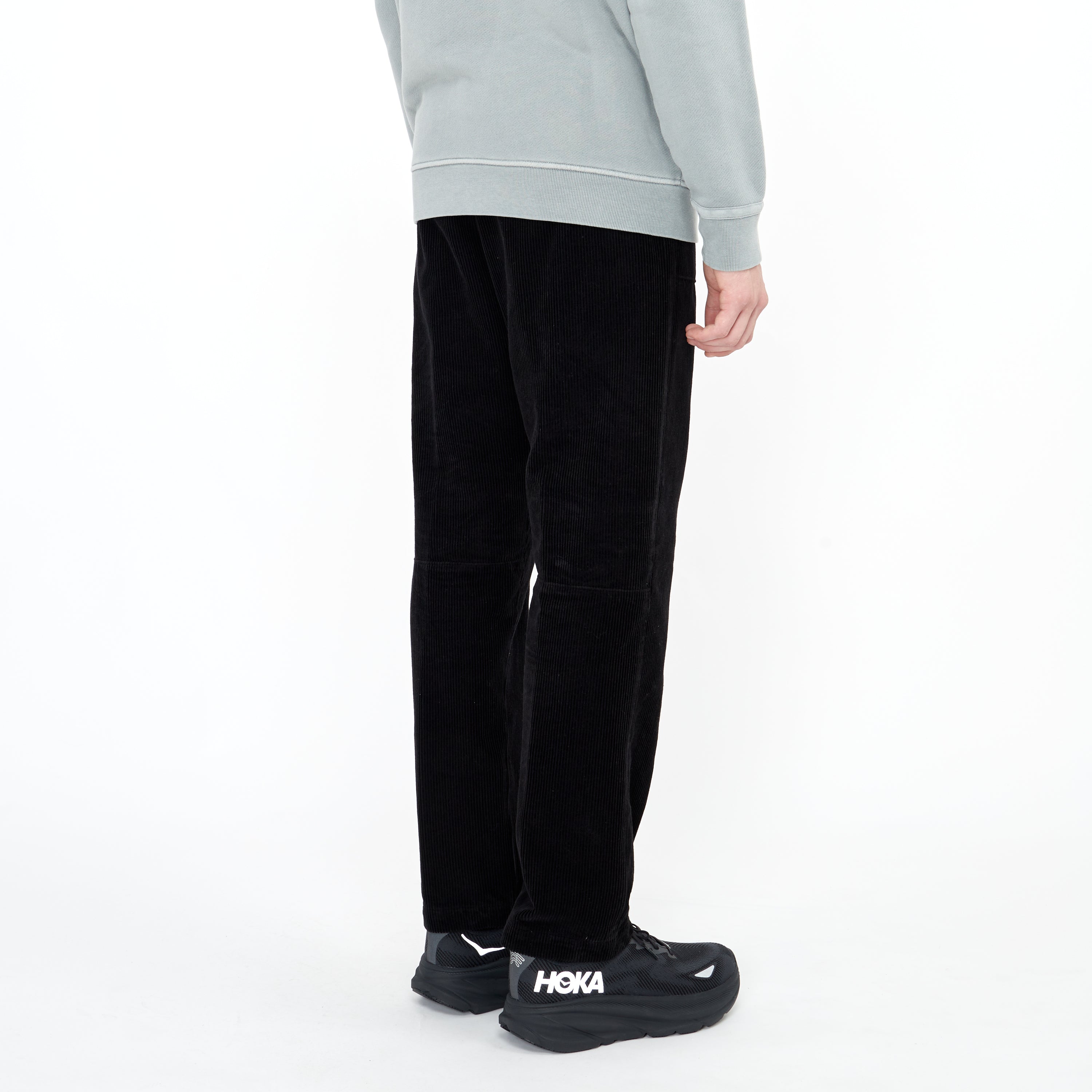 Pantalon Stone Island Cargo Corduroy Noir 32604