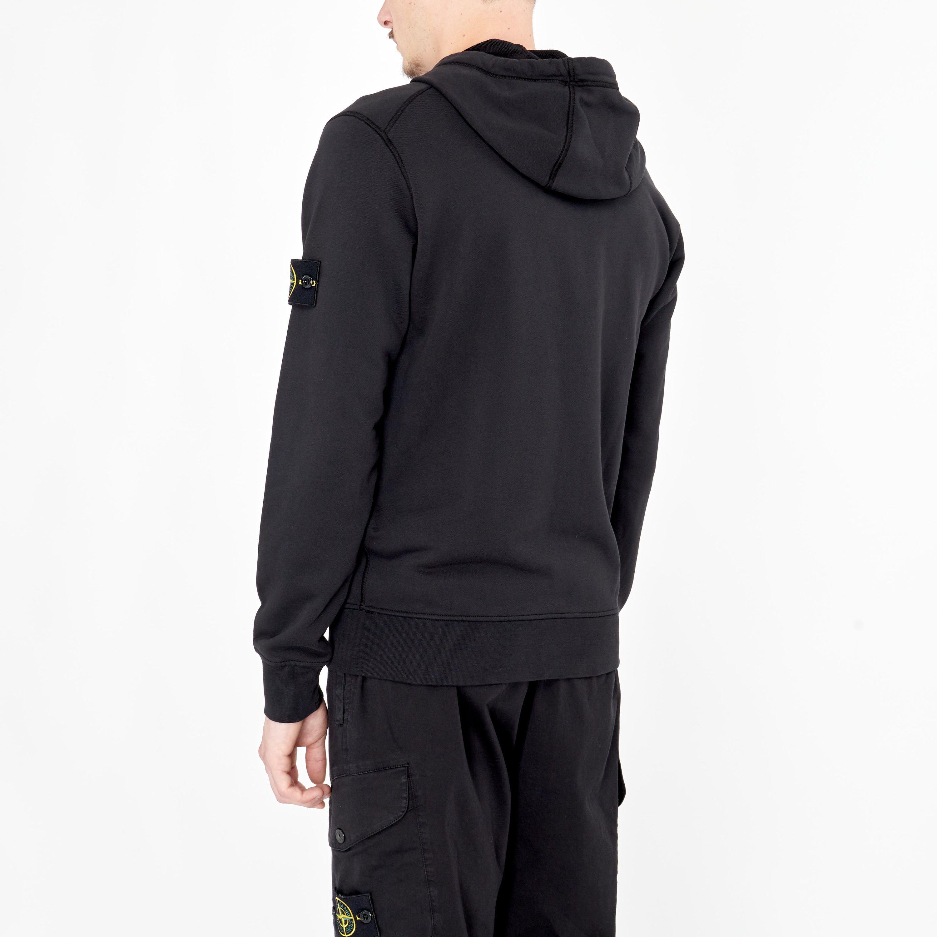 Sweatshirt Zip Stone Island Noir 64251