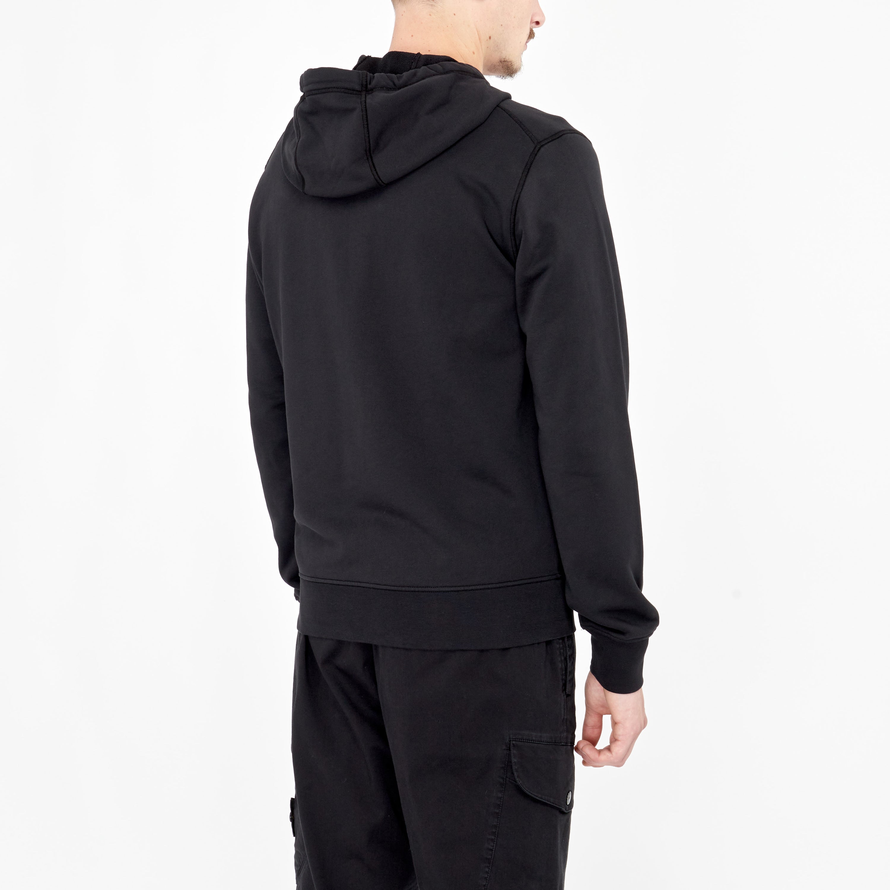 Sweatshirt Zip Stone Island Noir 64251