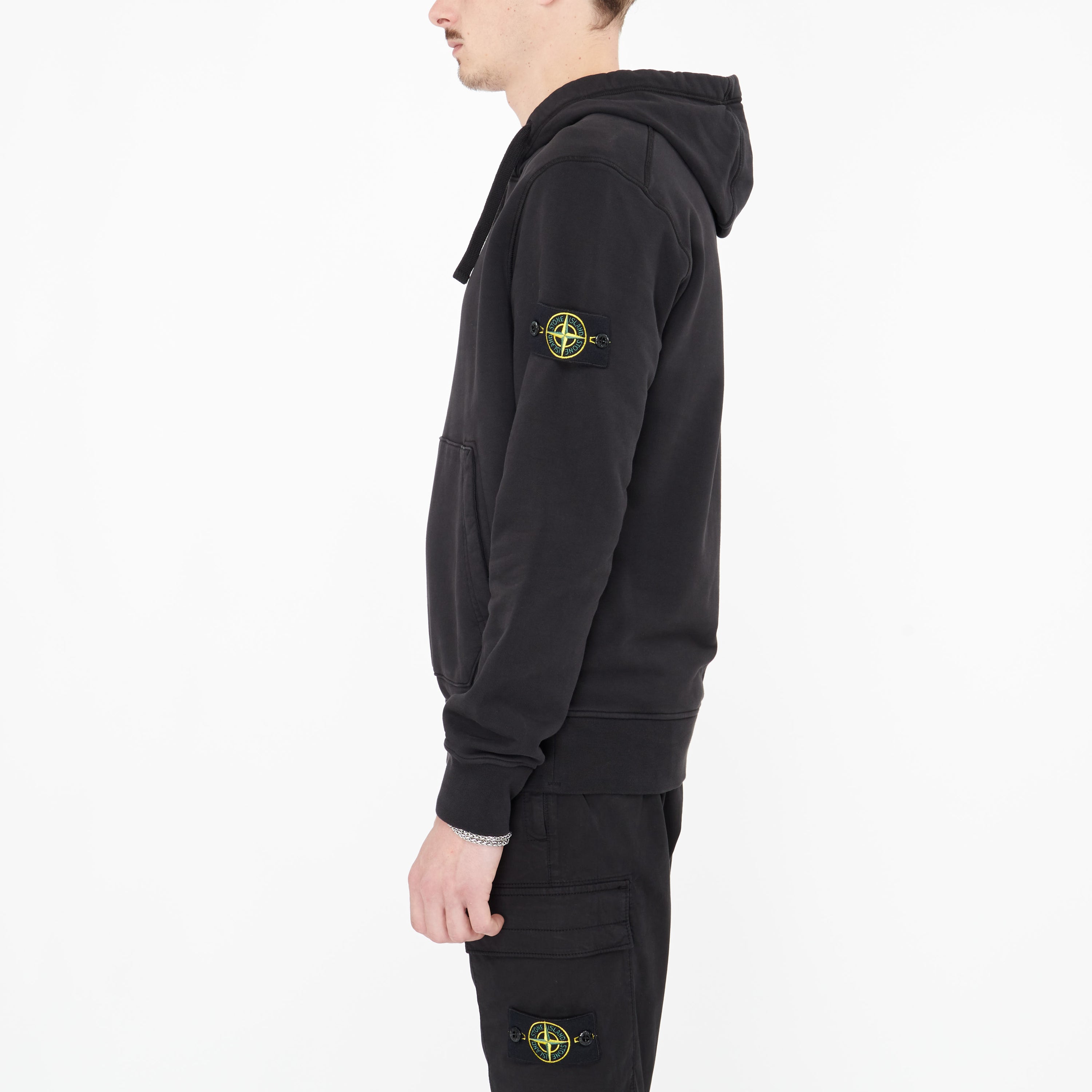 Hoodie Stone Island Noir 64151