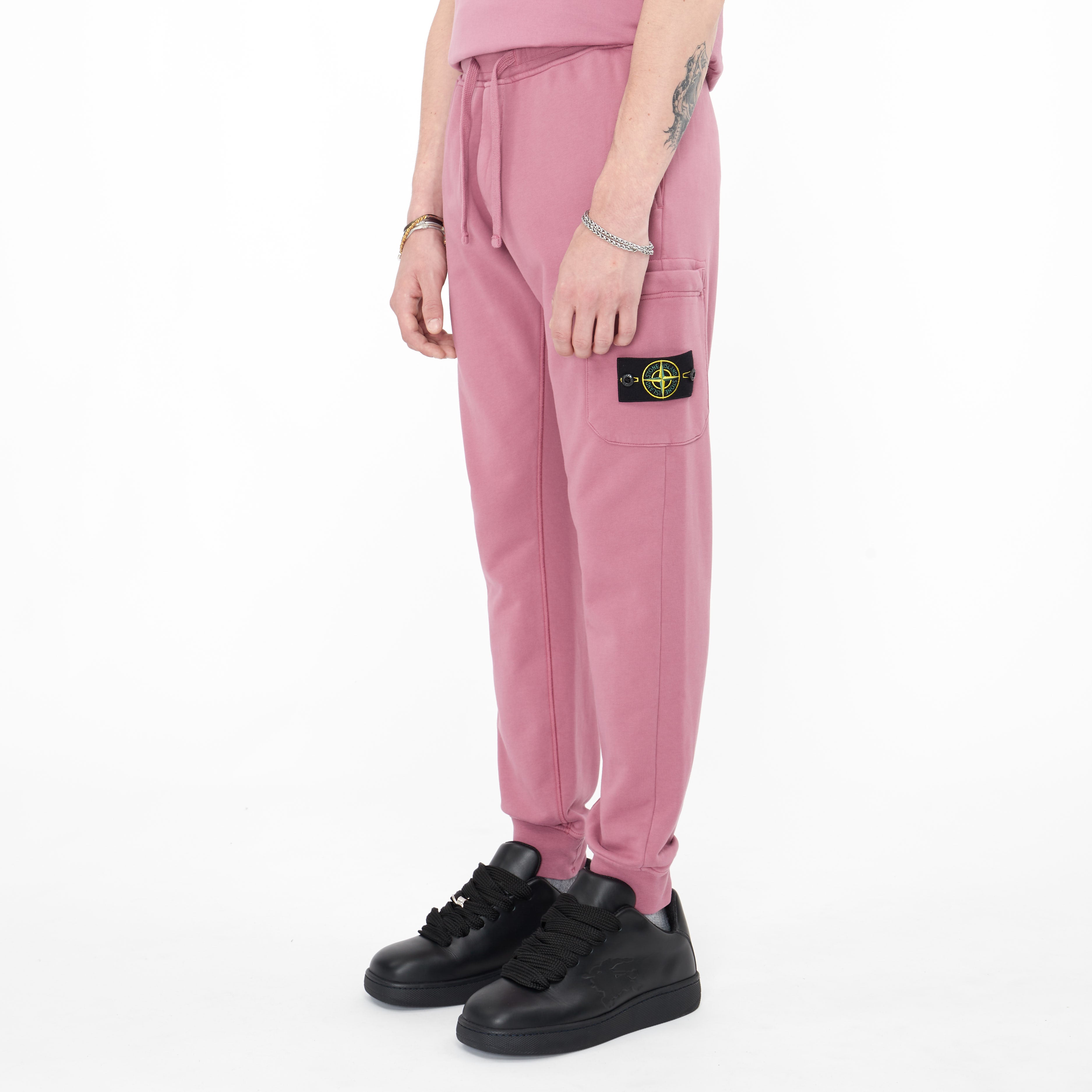 Pantalon Stone Island Jersey Rose Quartz 64551