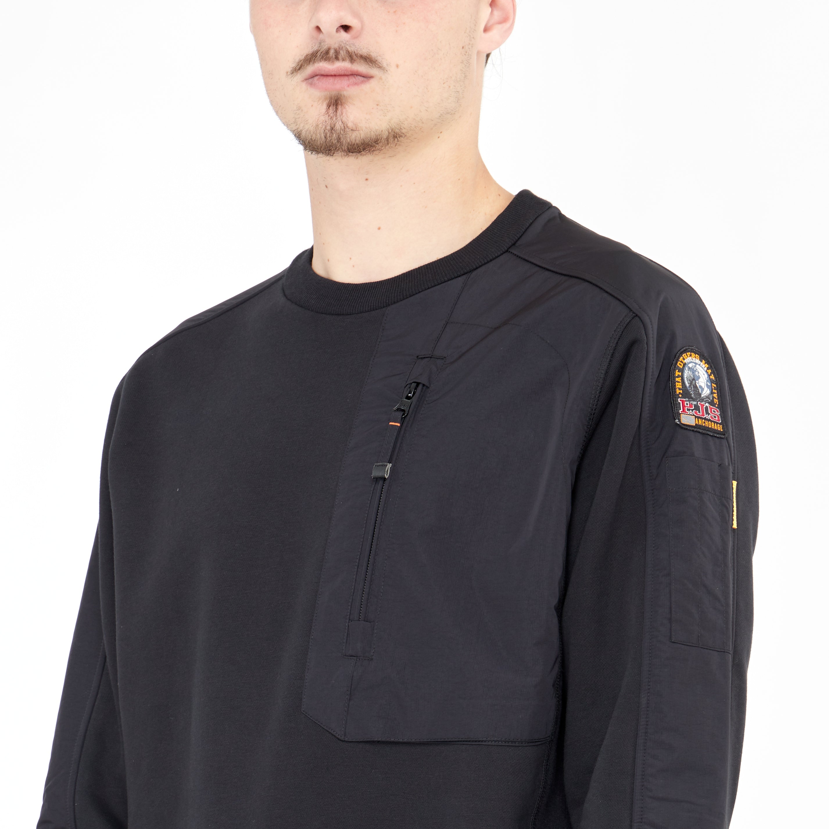 Sweatshirt Parajumpers Crew Noir