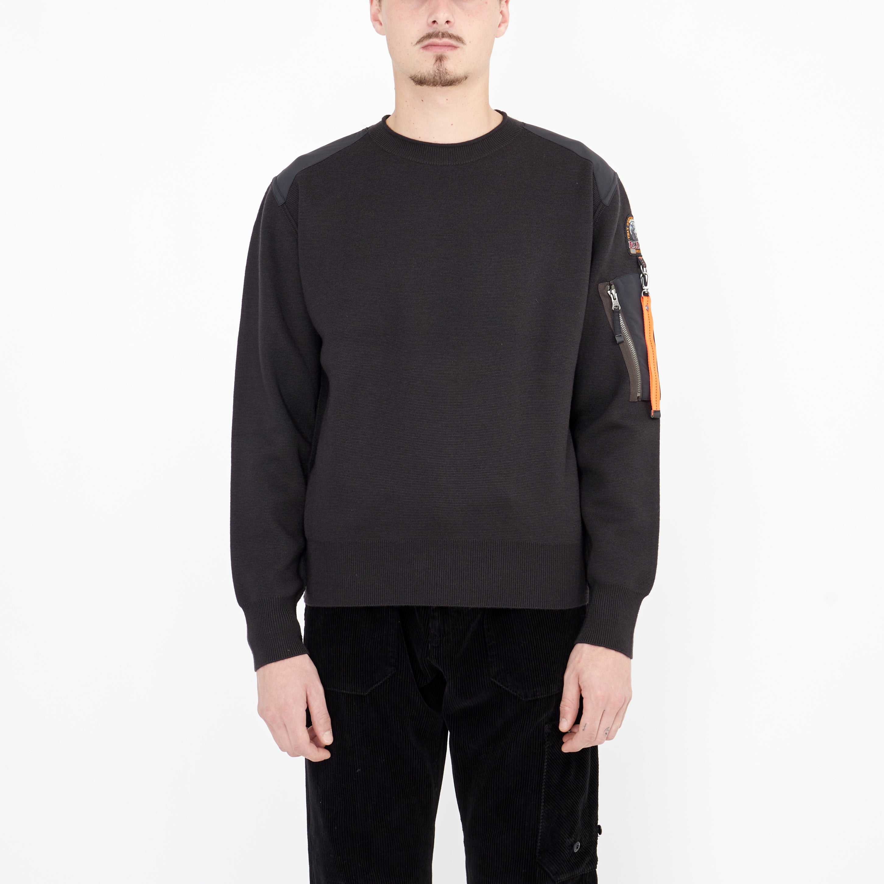 Pull Maille Parajumpers Braw Noir