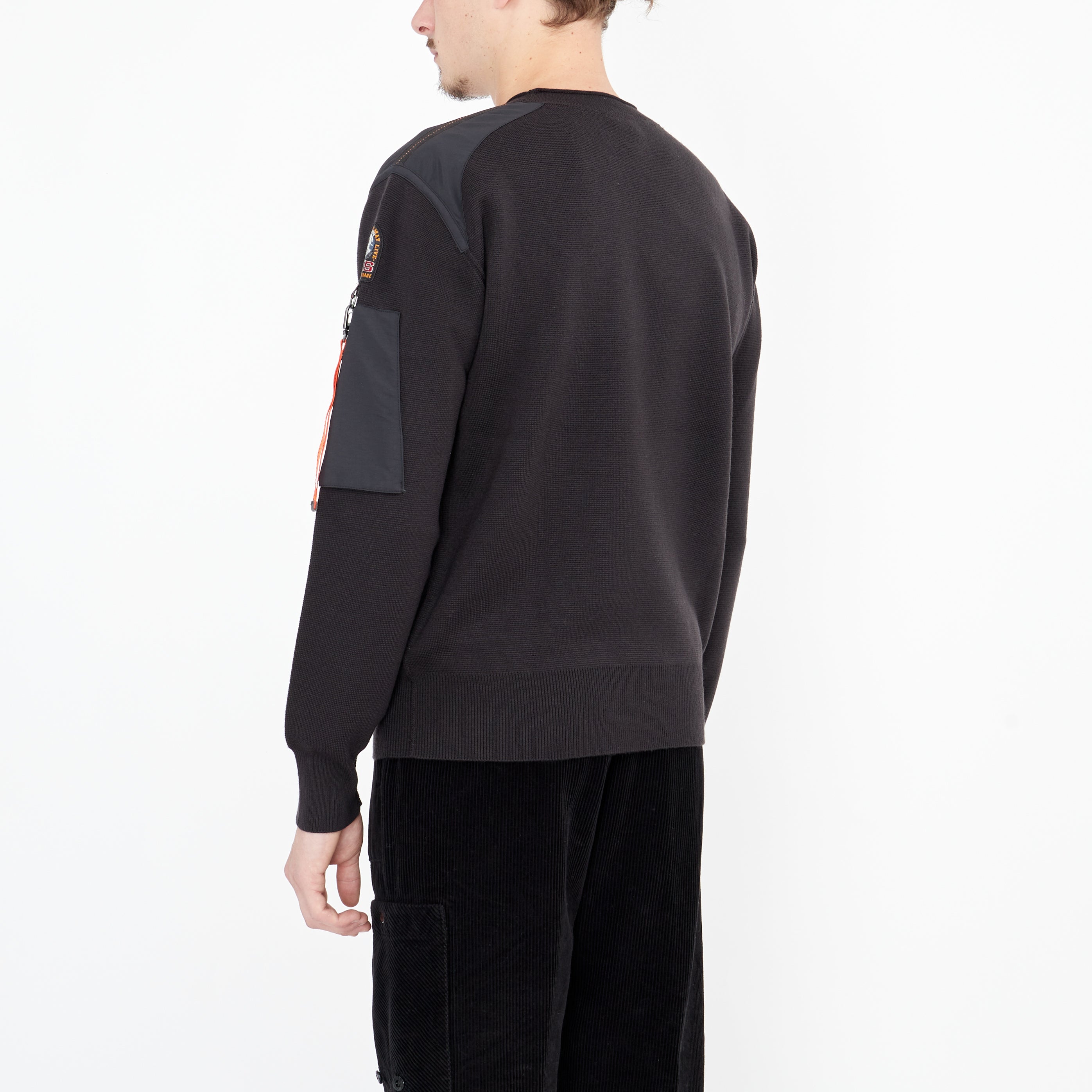 Pull Maille Parajumpers Braw Noir