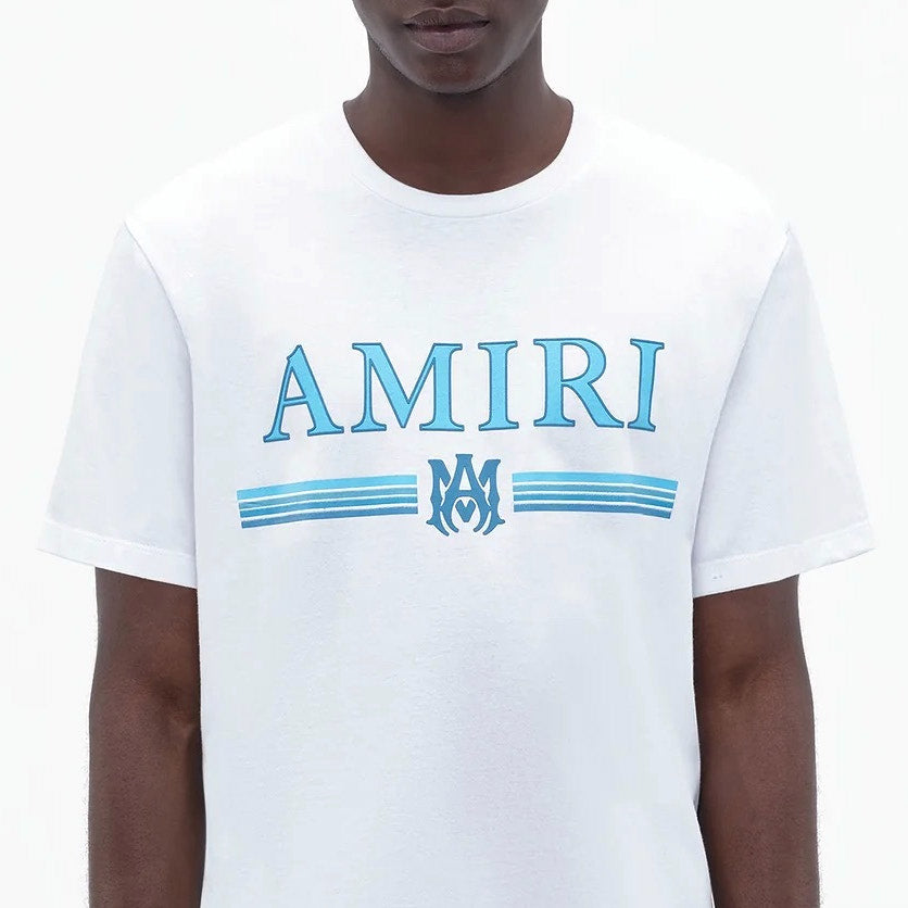 T-Shirt Amiri MA Bar Blanc