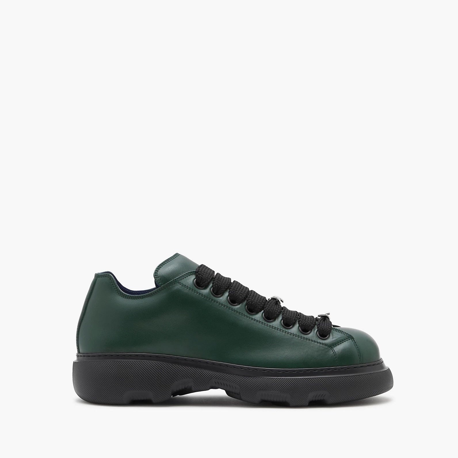 Chaussures Burberry Ranger en Cuir Vine