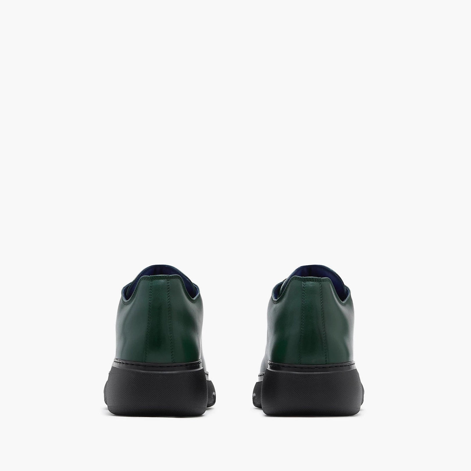 Chaussures Burberry Ranger en Cuir Vine