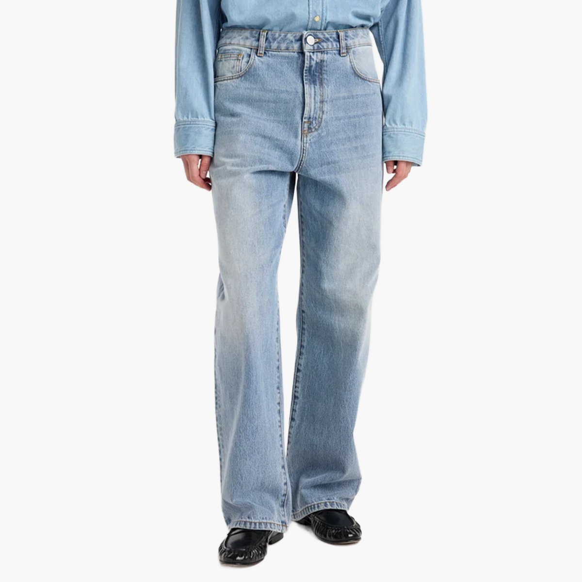 Jean Bruun Baggy Denim Classic Blue
