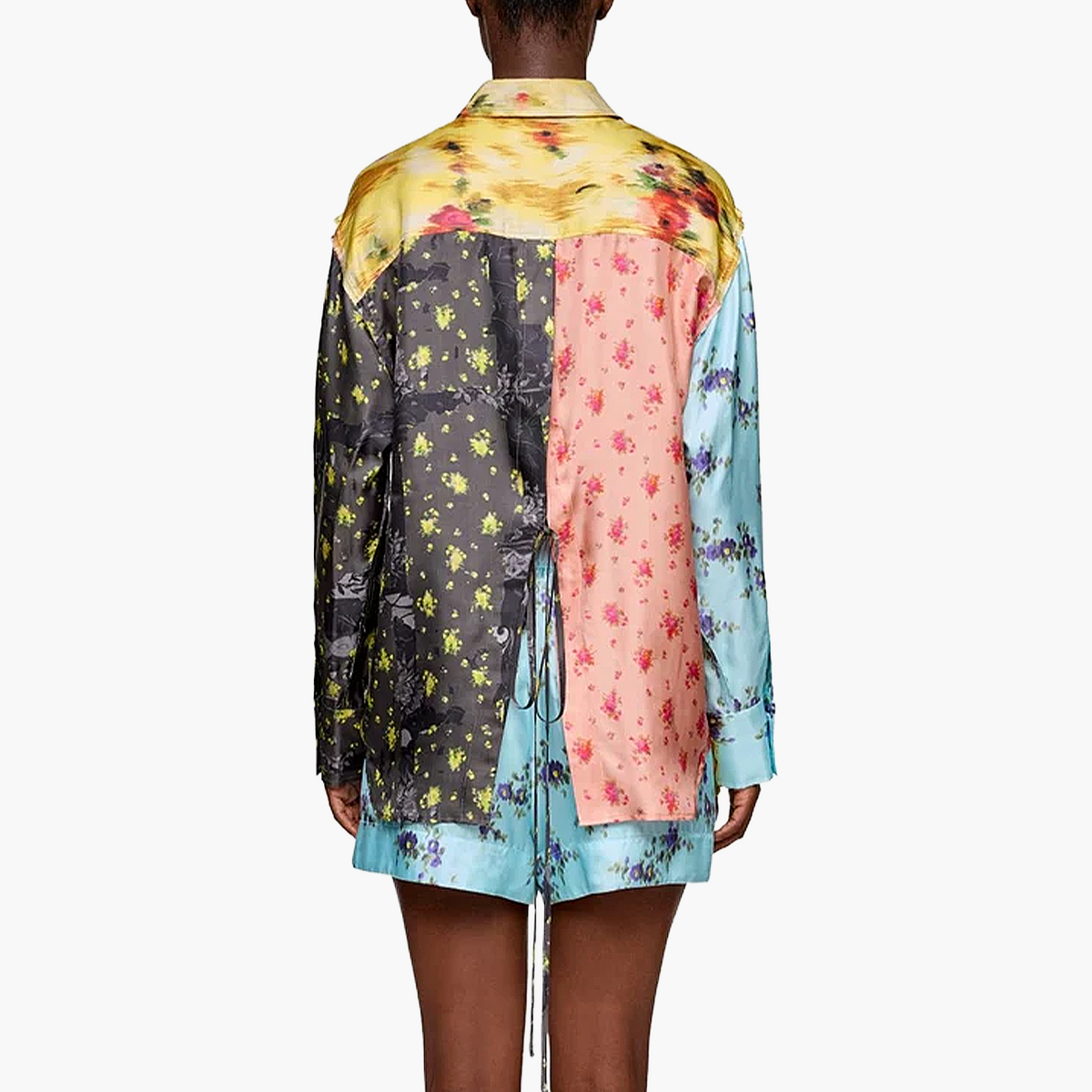 Chemise en Soie Imprimée