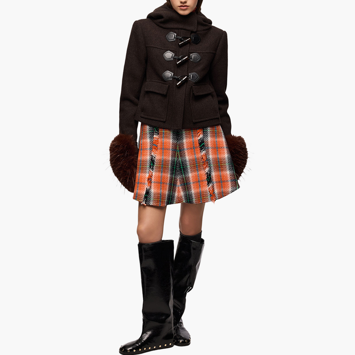 Manteau Duffle Coat Laine
