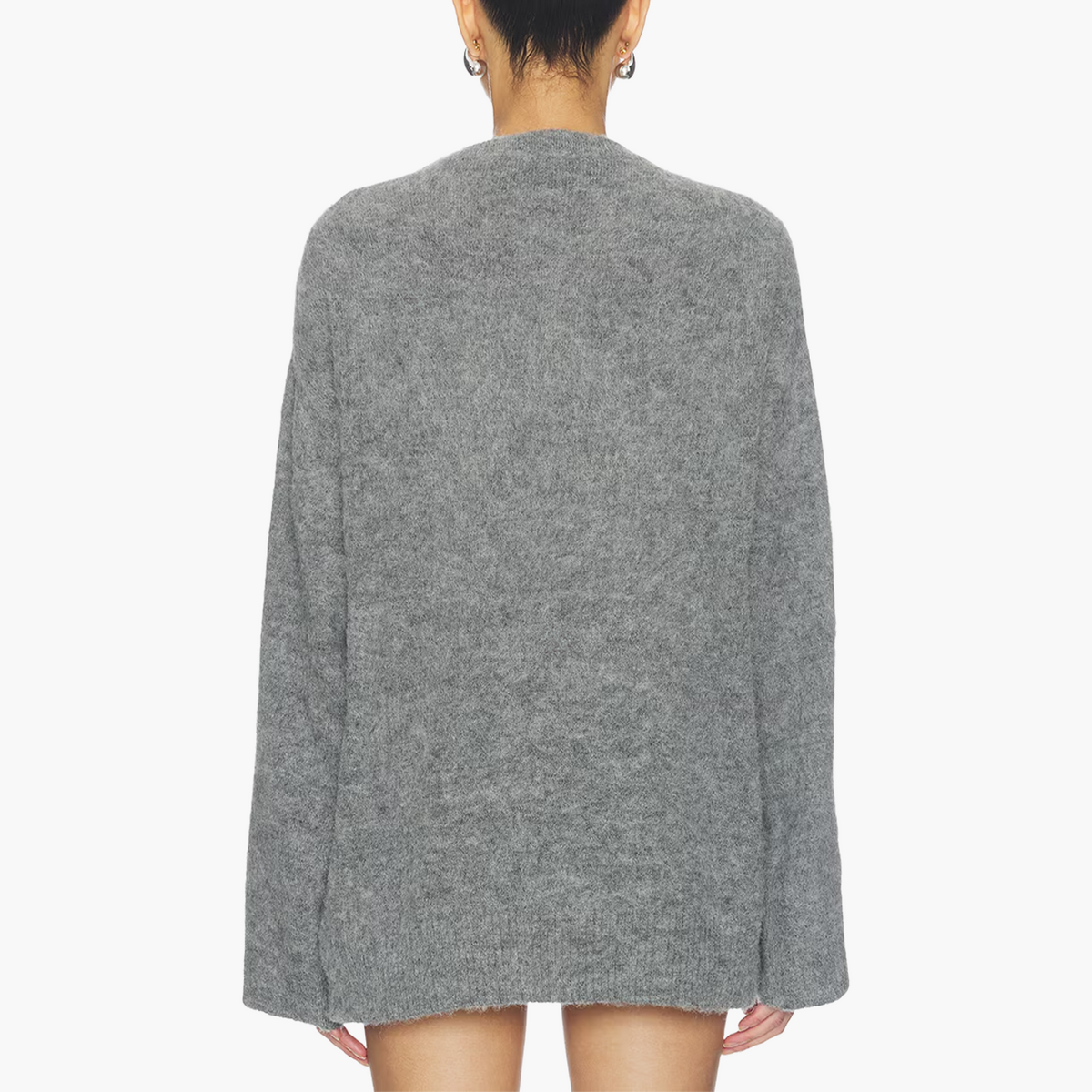 Pull "Mushroom Teddy" en Alpaga Brossé
