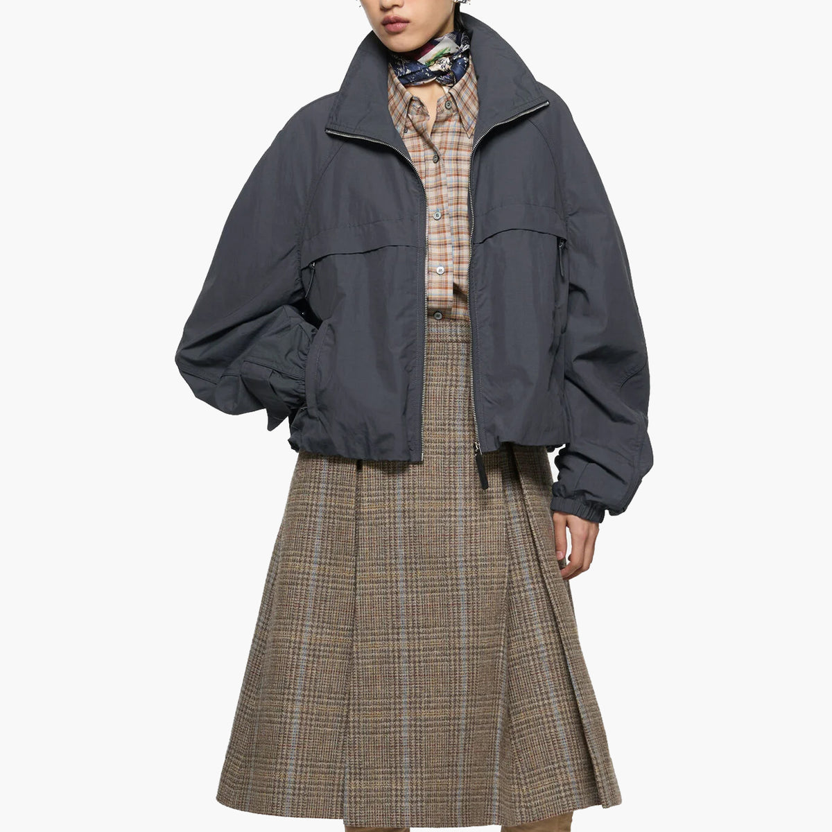Veste en nylon à logo