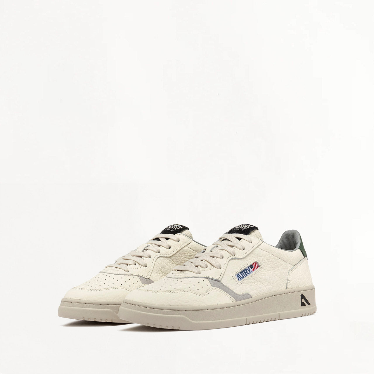 Sneakers Autry Medalist Low Suede Verte NE05