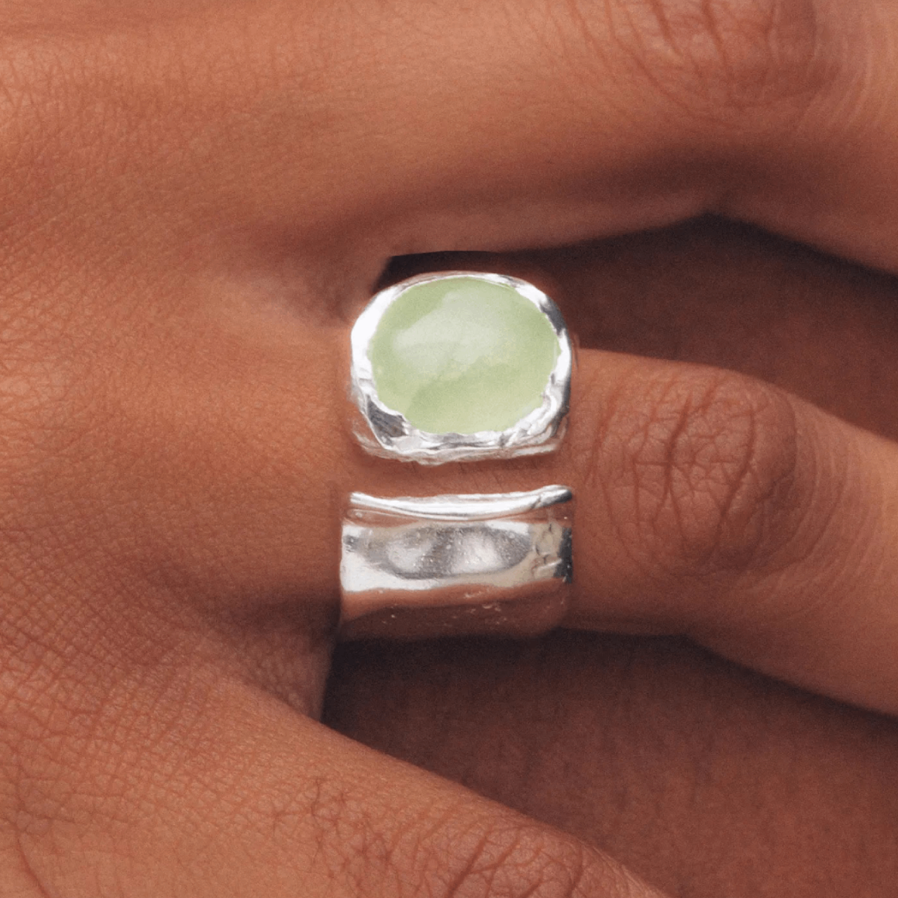 Simuero Recycled Silver UVA Ring