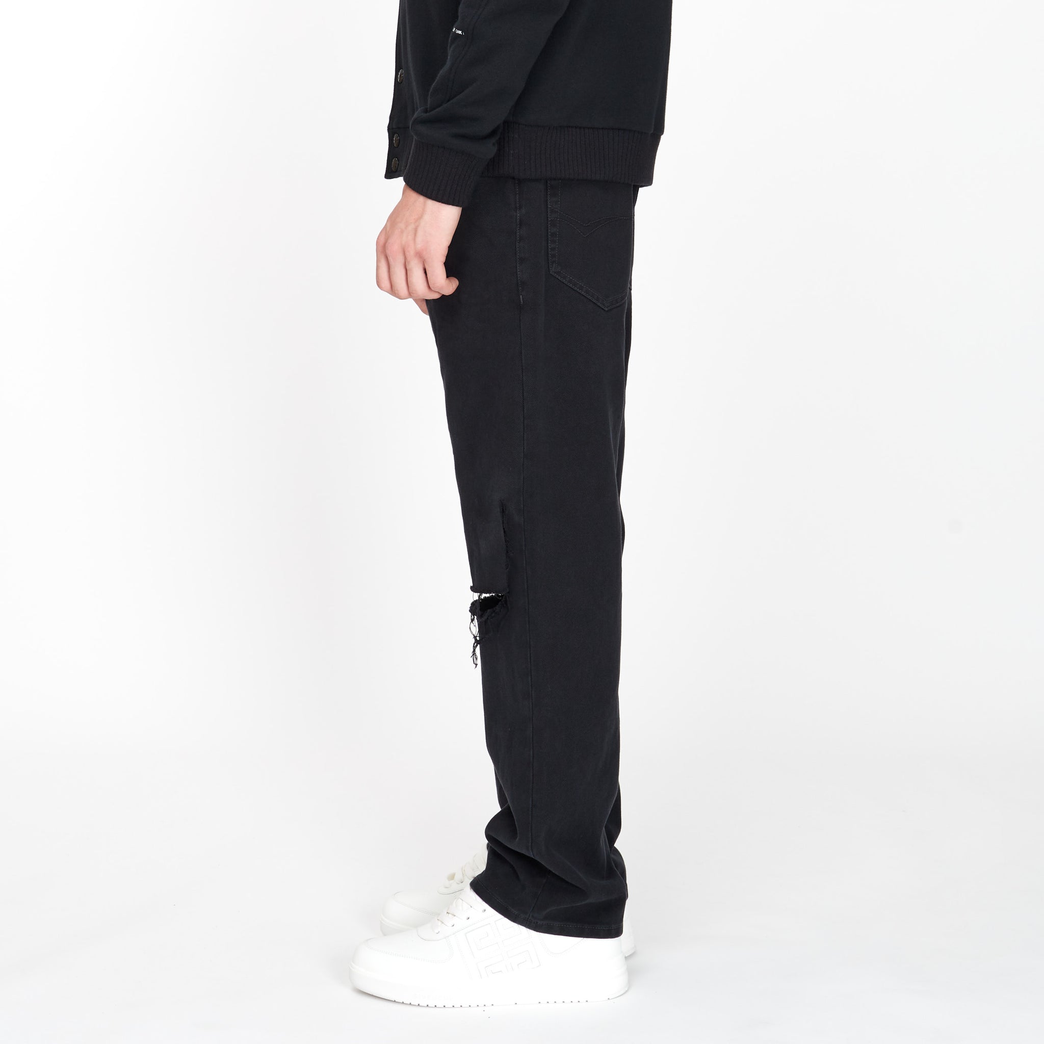 Jean Balenciaga Buckle Loose Fit