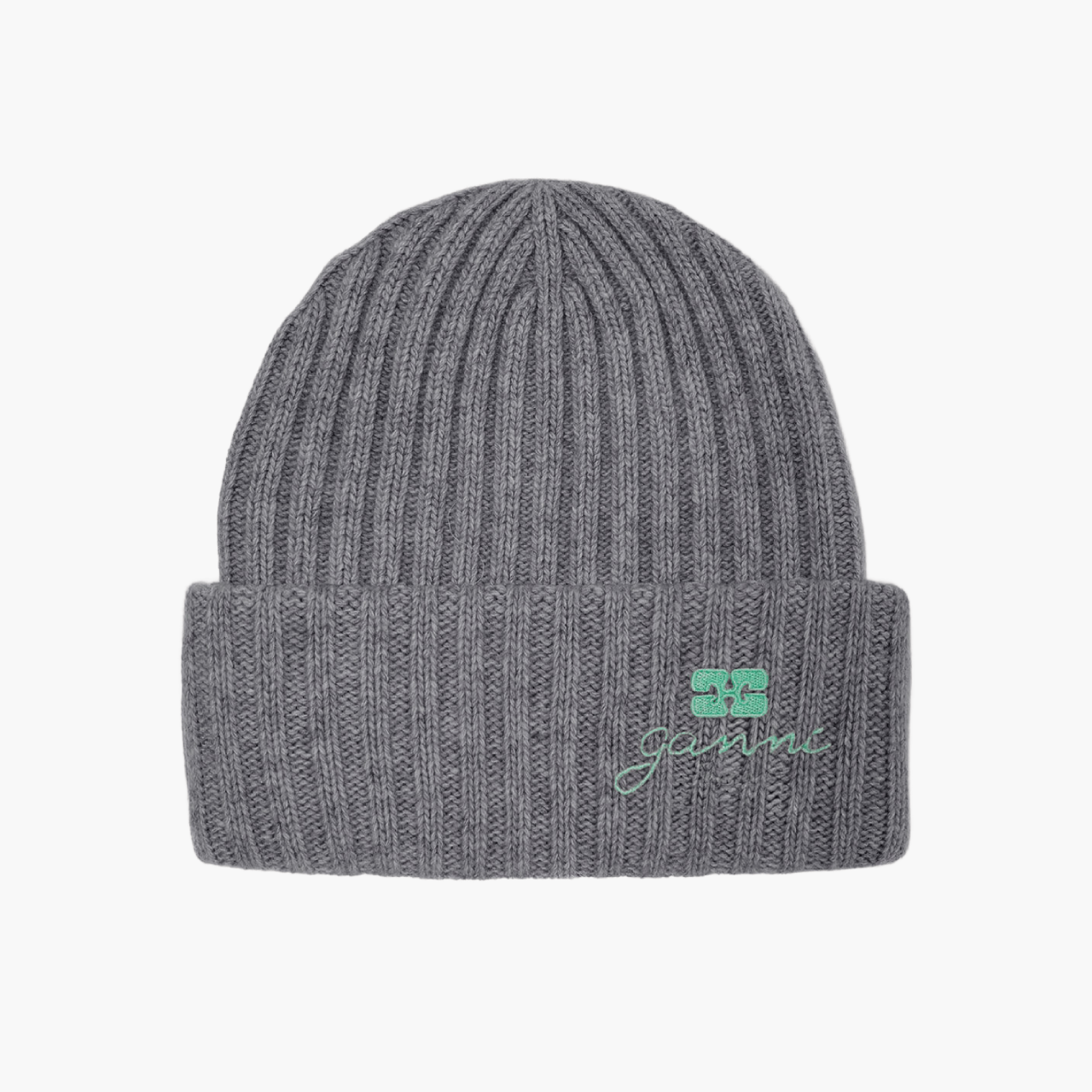 Bonnet Ganni Laine Beige Sand