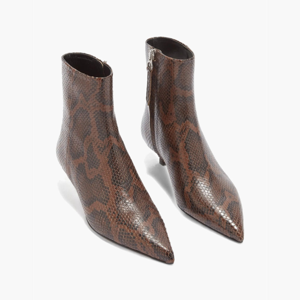 Aeyde Ankle Boots — Sofie Nappa Mocha