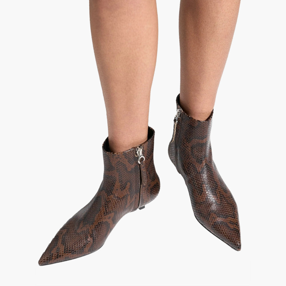 Aeyde Ankle Boots — Sofie Nappa Mocha