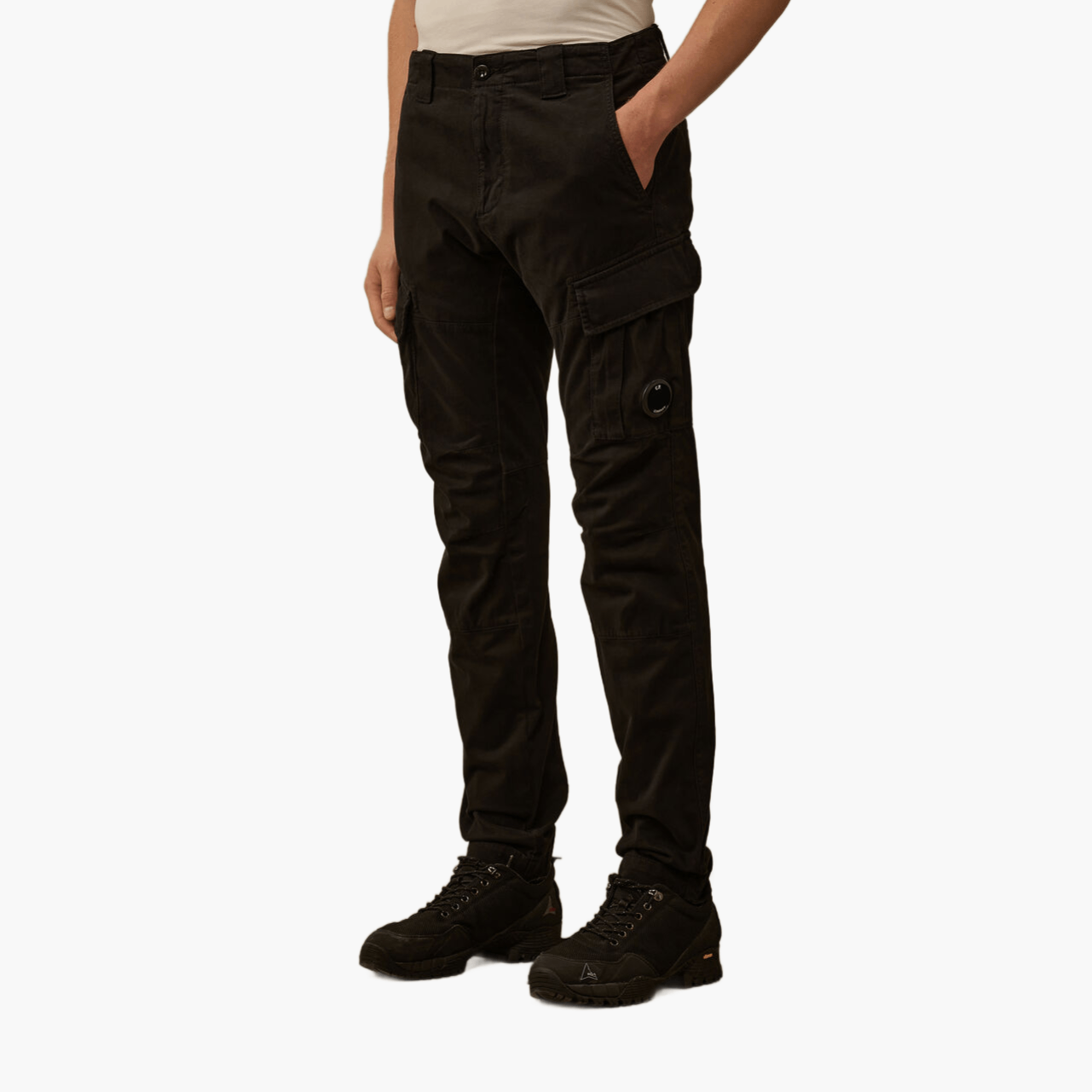 Cargo C.P. Company noir stretch satin