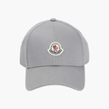Moncler 灰色华达呢棉质棒球帽