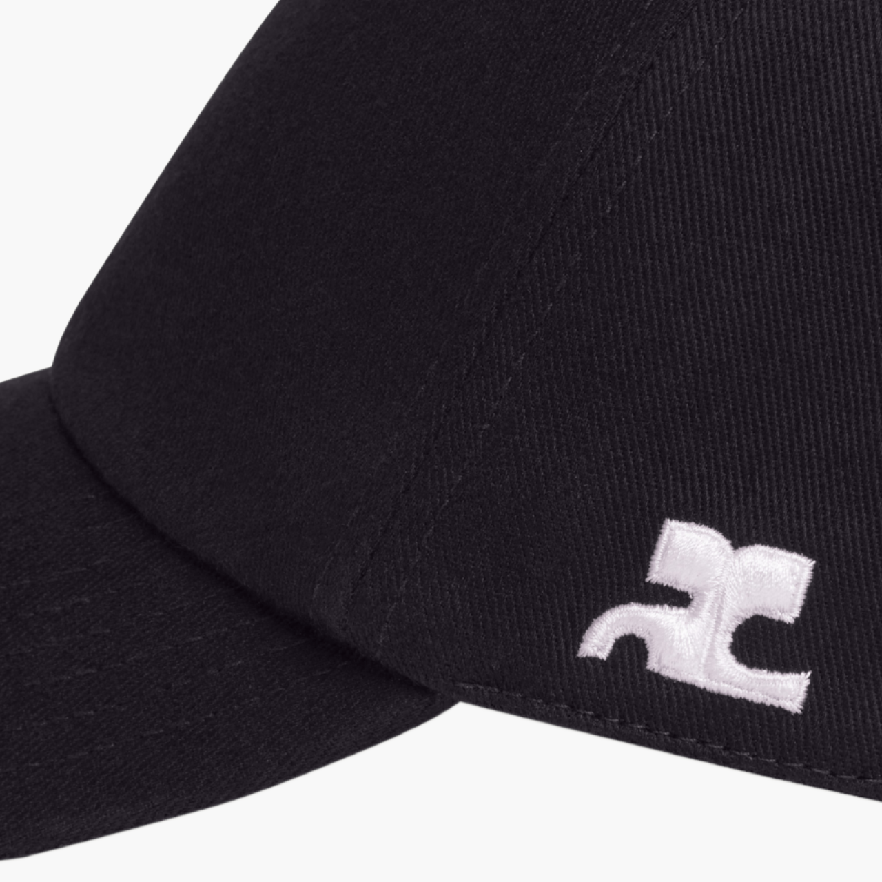 AC Signature Cotton Cap — Black