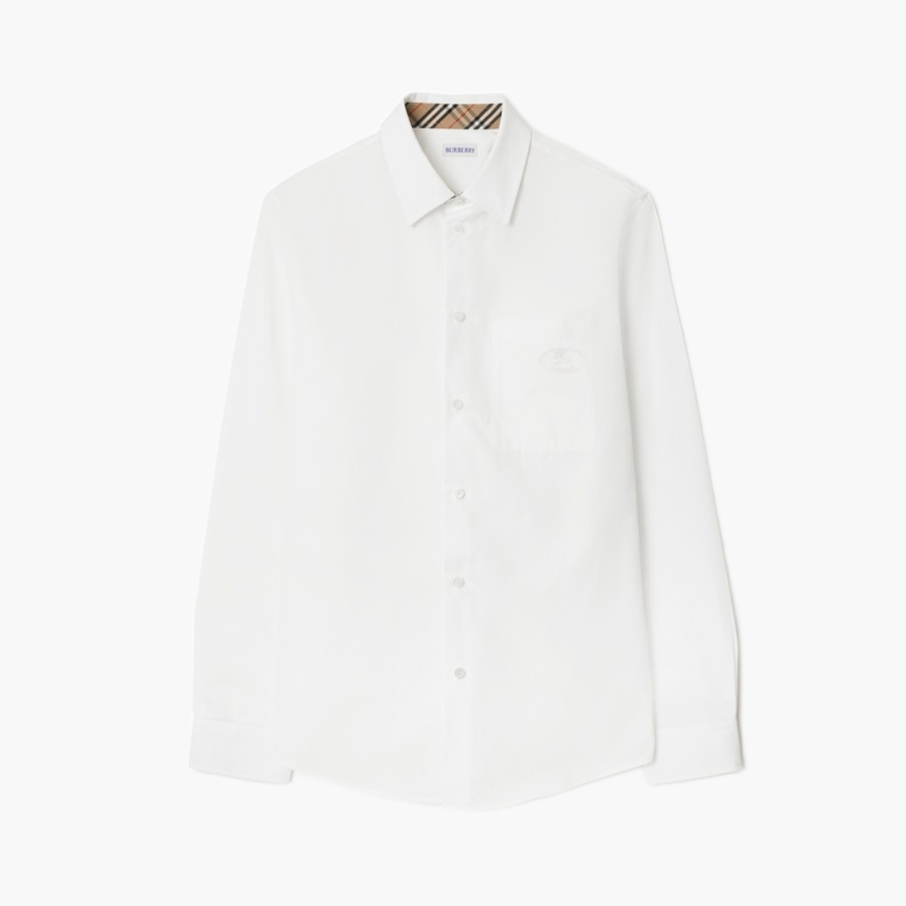 Chemise Burberry popeline blanche