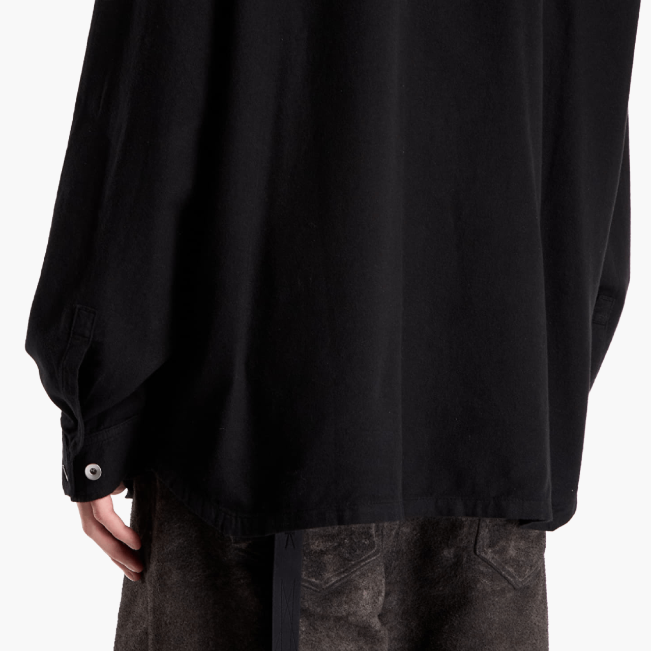 Chemise Rick Owens DRKSHDW Jumbo Noir