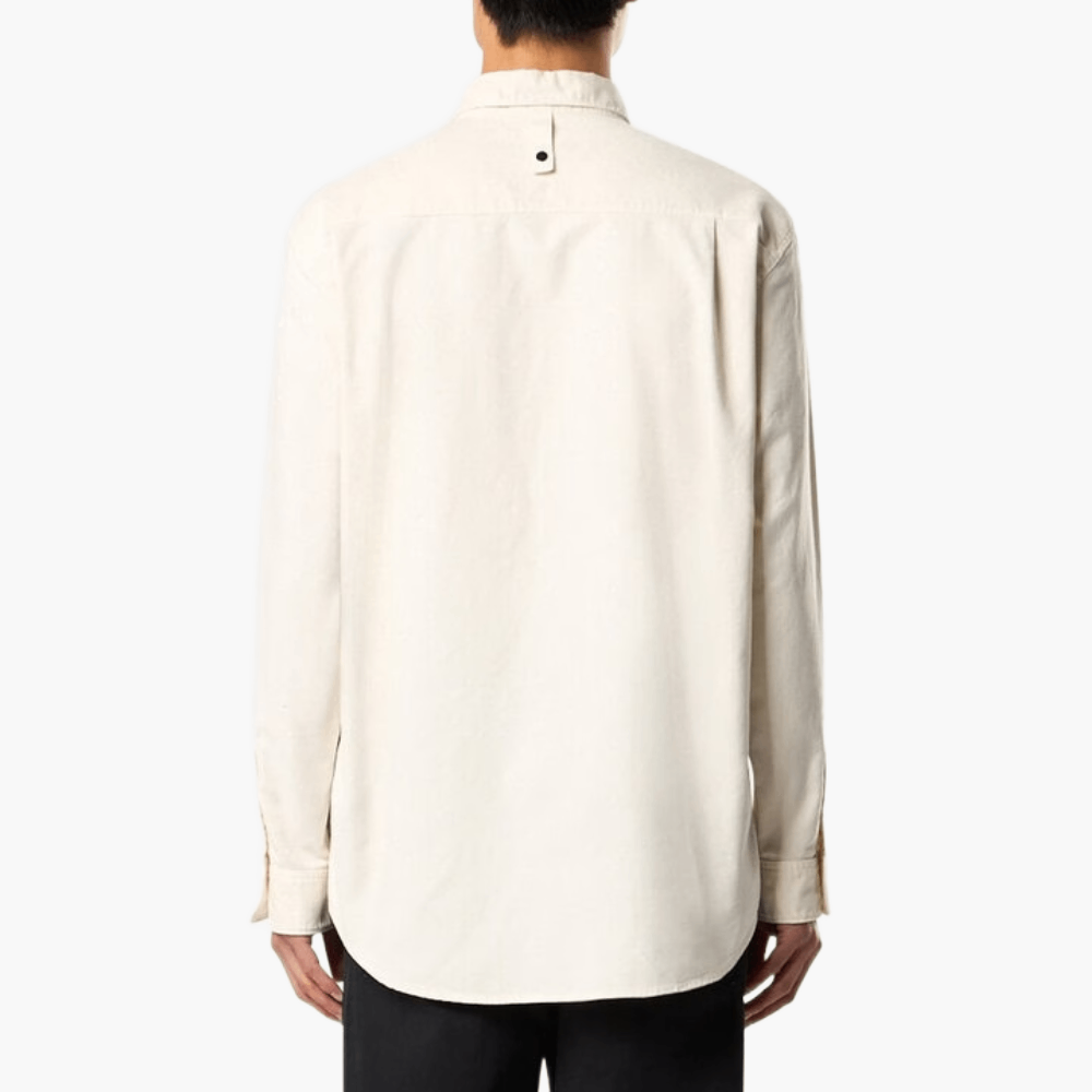 Chemise oxford logo brodé