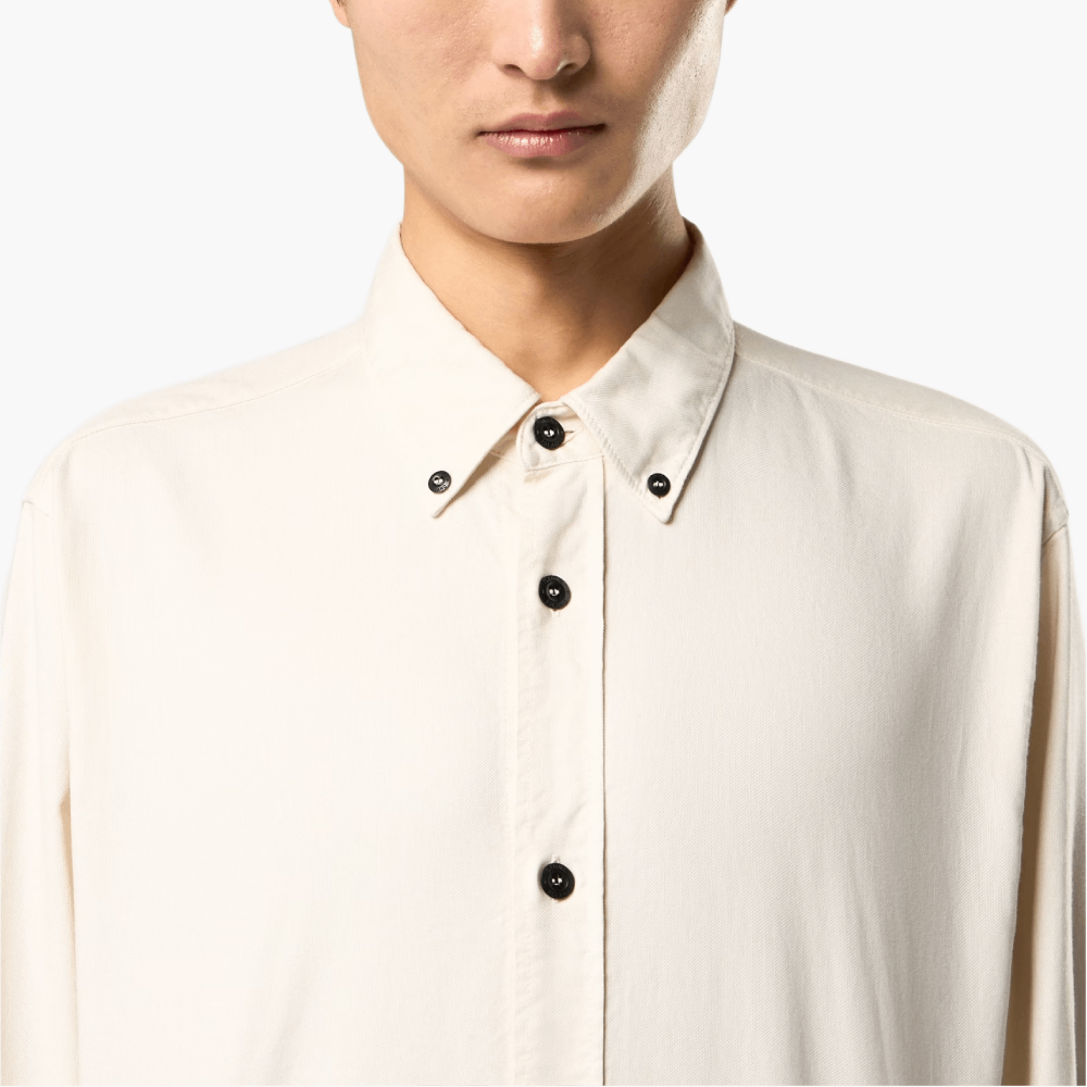 Oxford shirt with embroidered logo