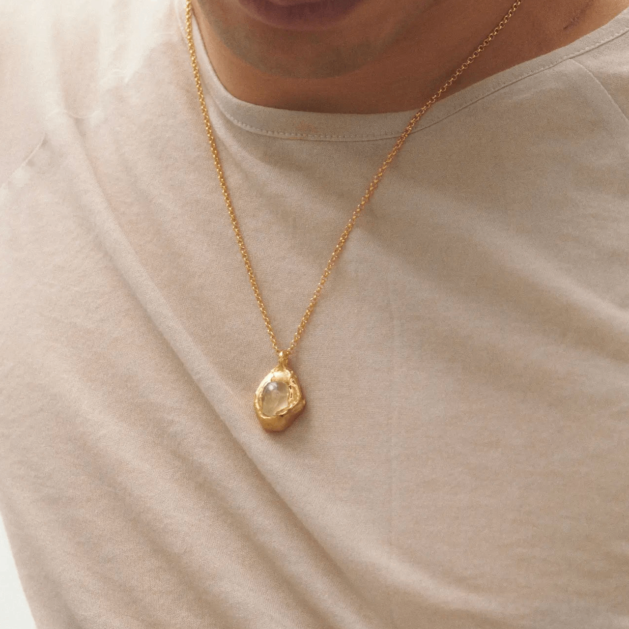 Collier Néctar Uva Plaqué Or Simuero