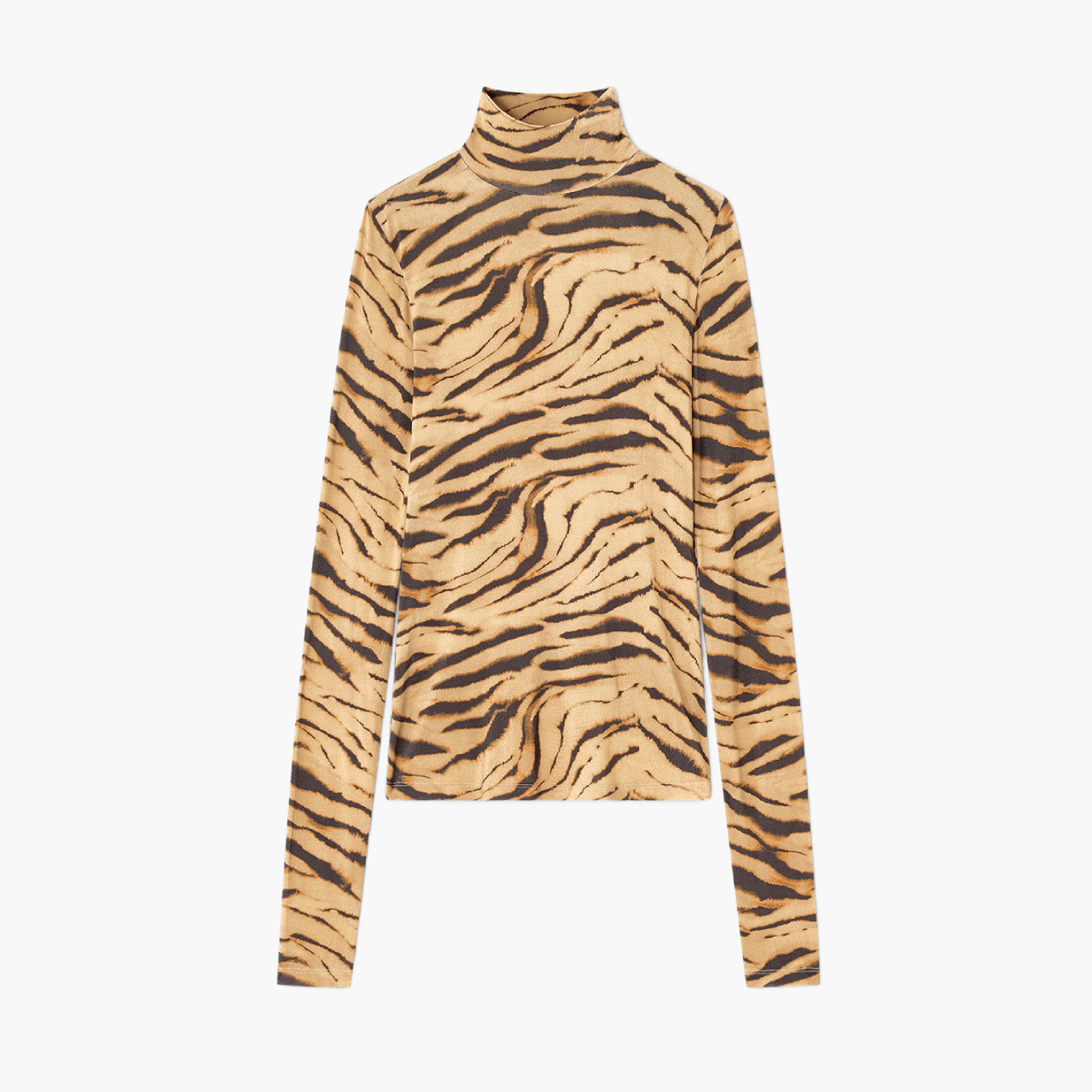 Col roulé Ganni Zébré